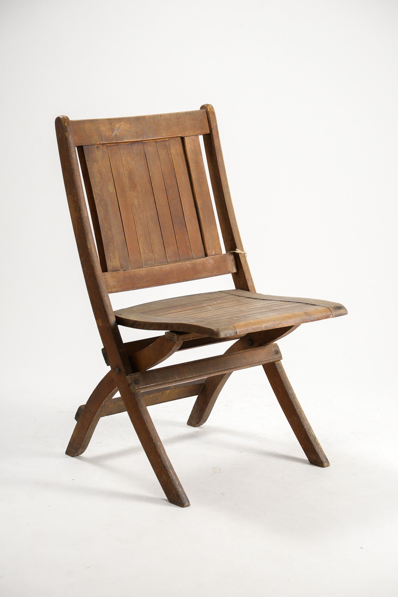 Wooden Folding Chair / 木製 折りたたみイス