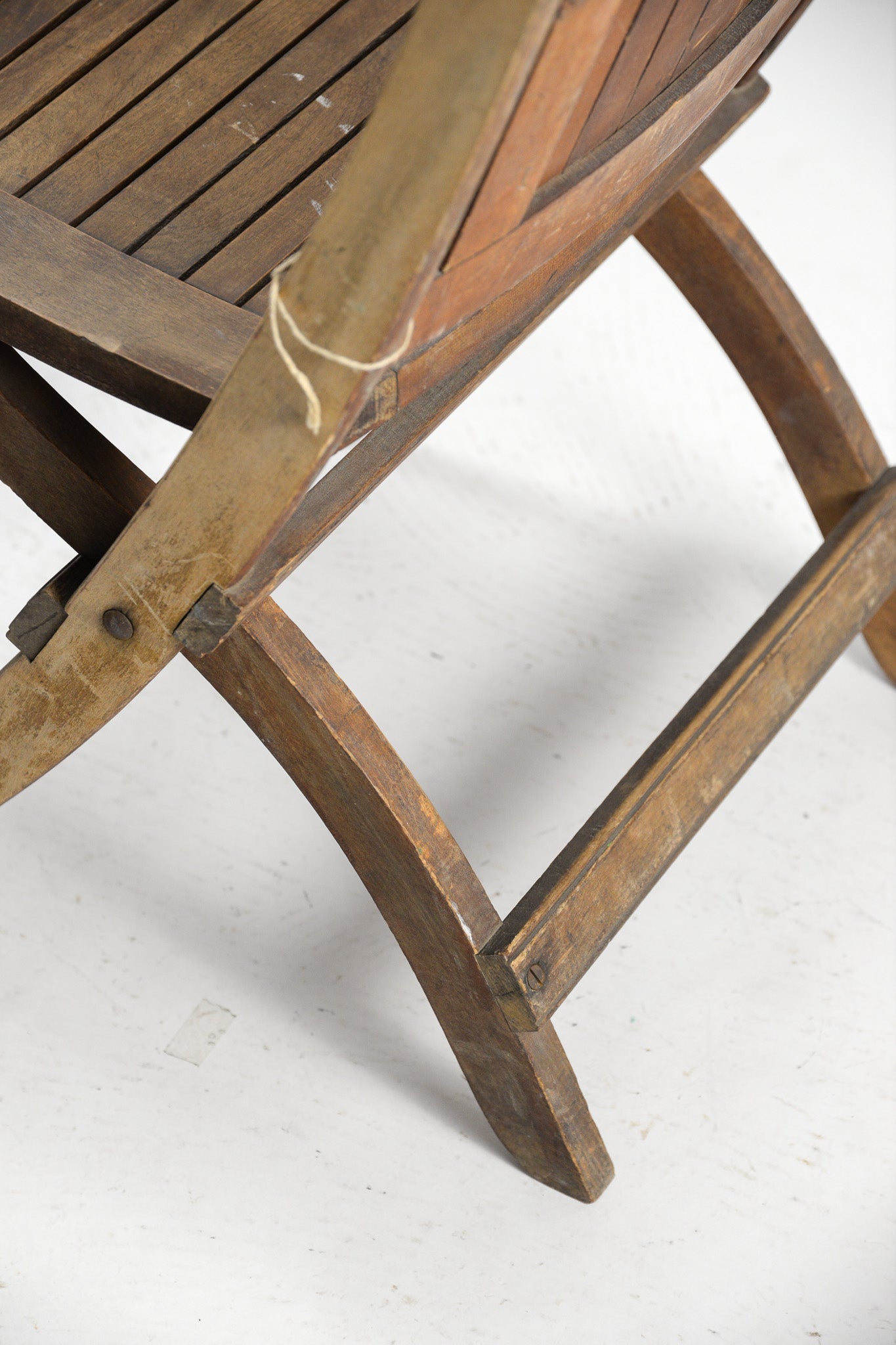 Wooden Folding Chair / 木製 折りたたみイス