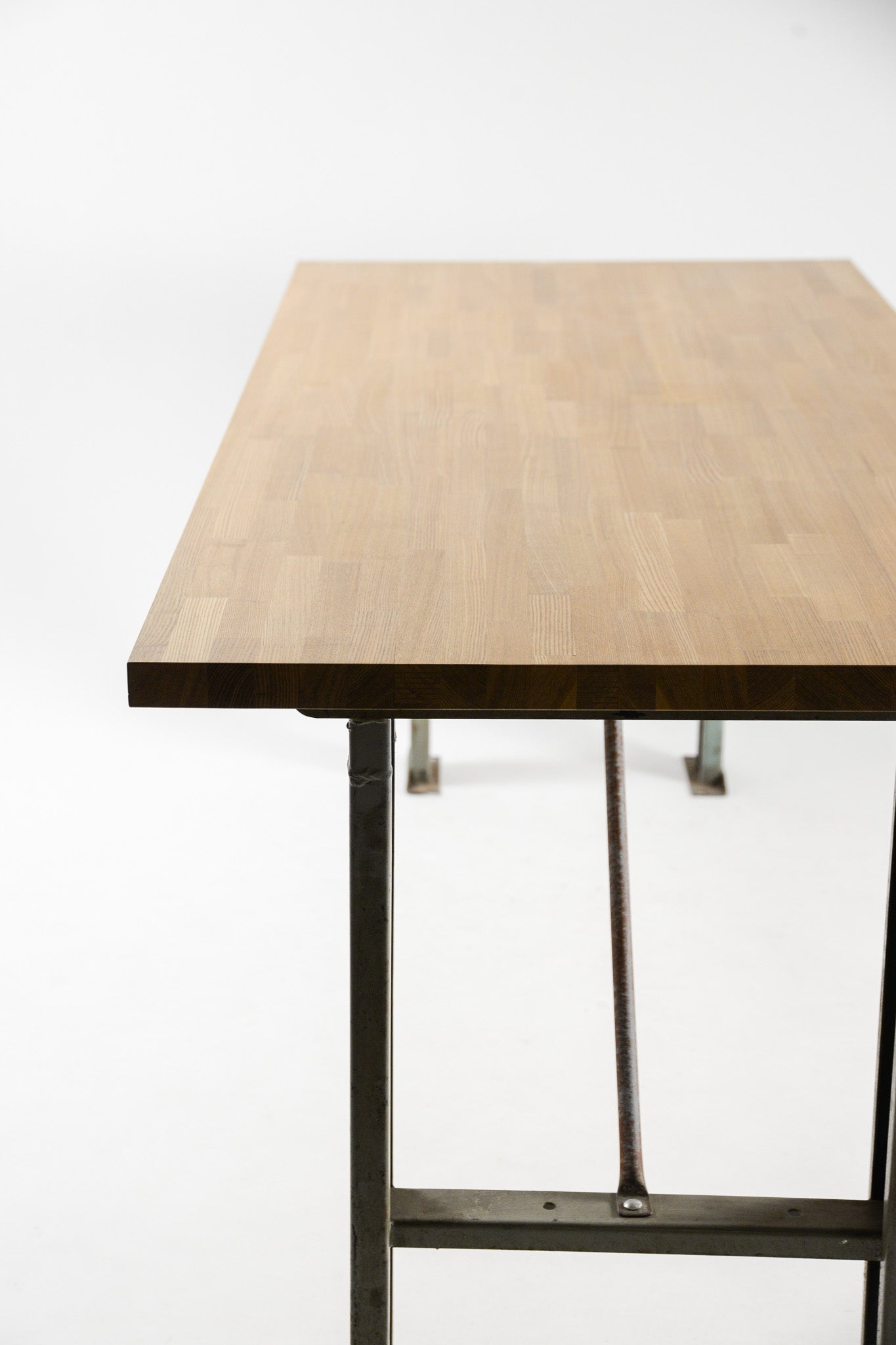 Ash Wood Workbench Table / タモ ワークベンチテーブル