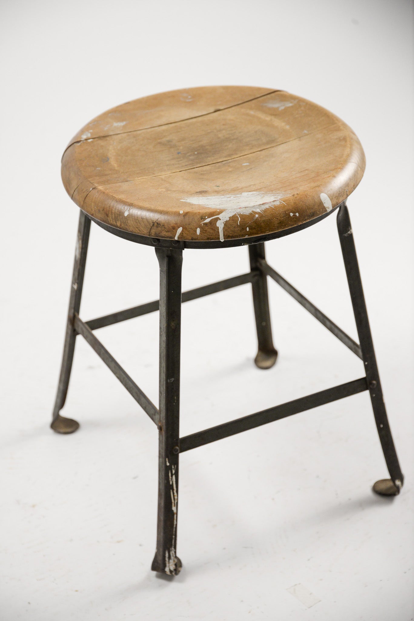 Vintage Industrial Metal Stool / ヴィンテージ インダストリアル メタルスツール
