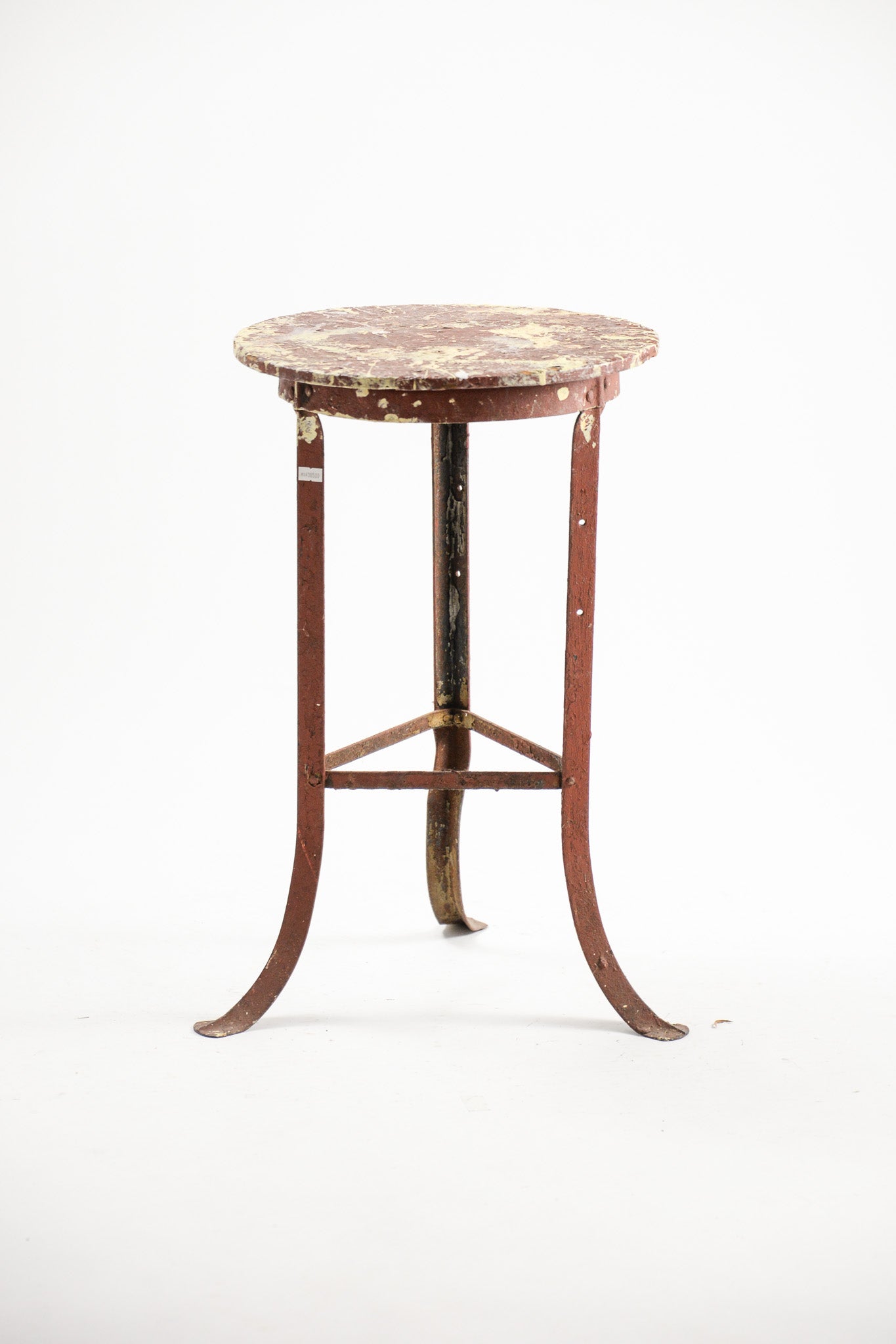Red Tripod Side Table / 赤 トライポッドテーブル