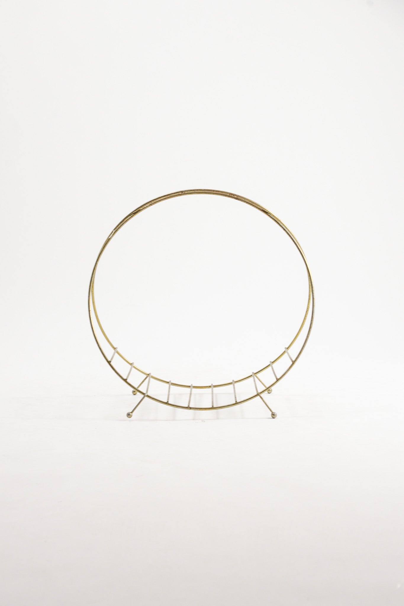 Metal Round Firewood Rack / メタル ラウンド型 薪置き