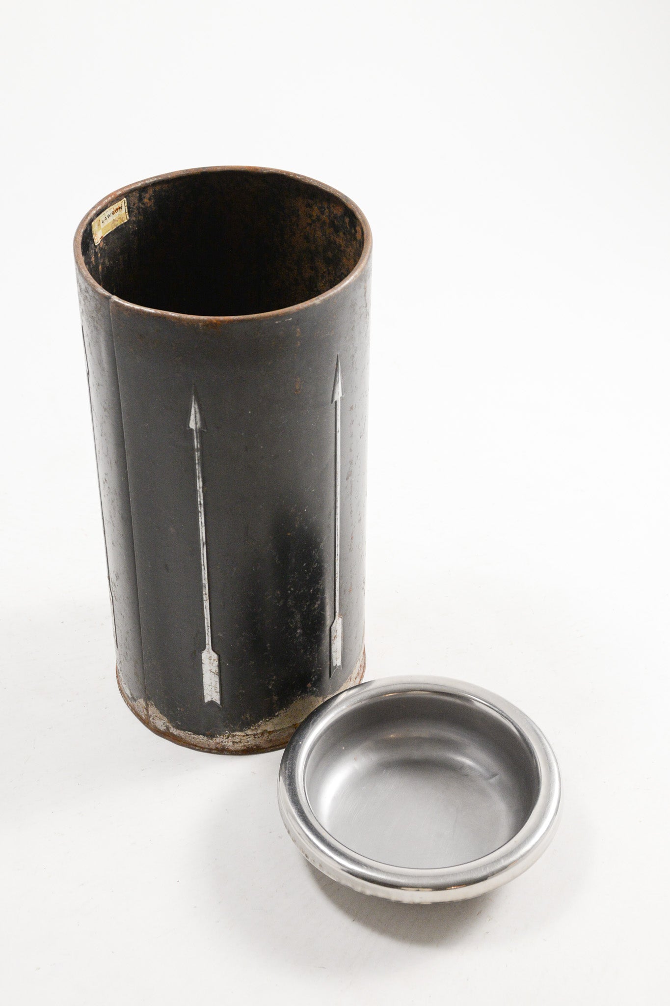 Vintage Lawson Metal Floor Ash Tray / ヴィンテージ ローソン メタル フロア灰皿