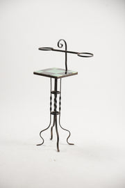 Tile Top Flower Stand / タイル天板 花台