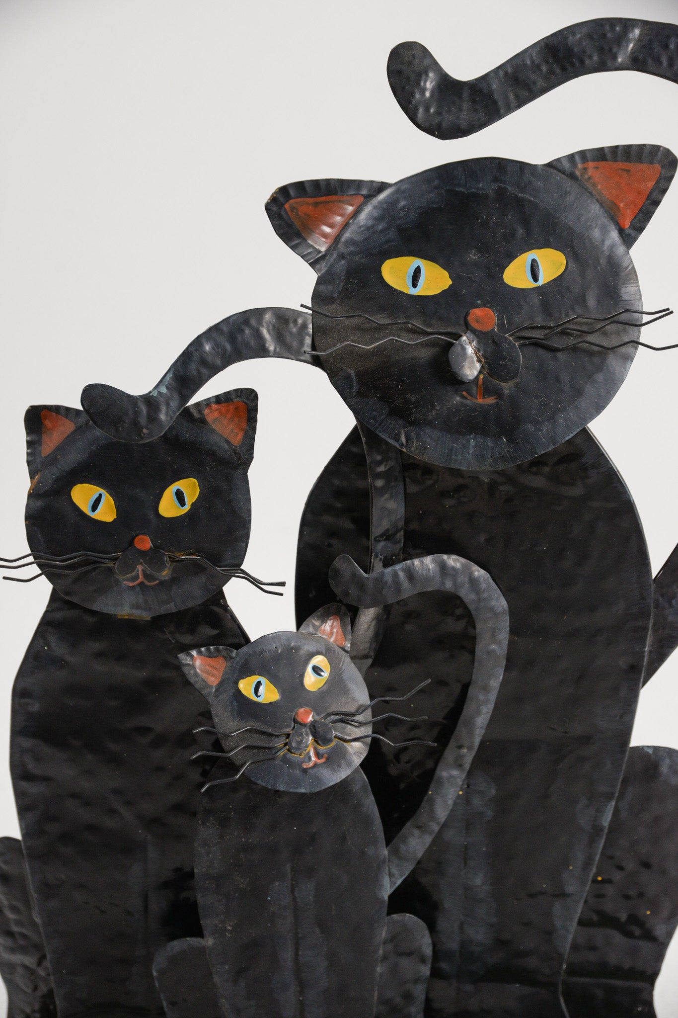 Vintage Cat Metal Stand / ねこのメタルスタンド