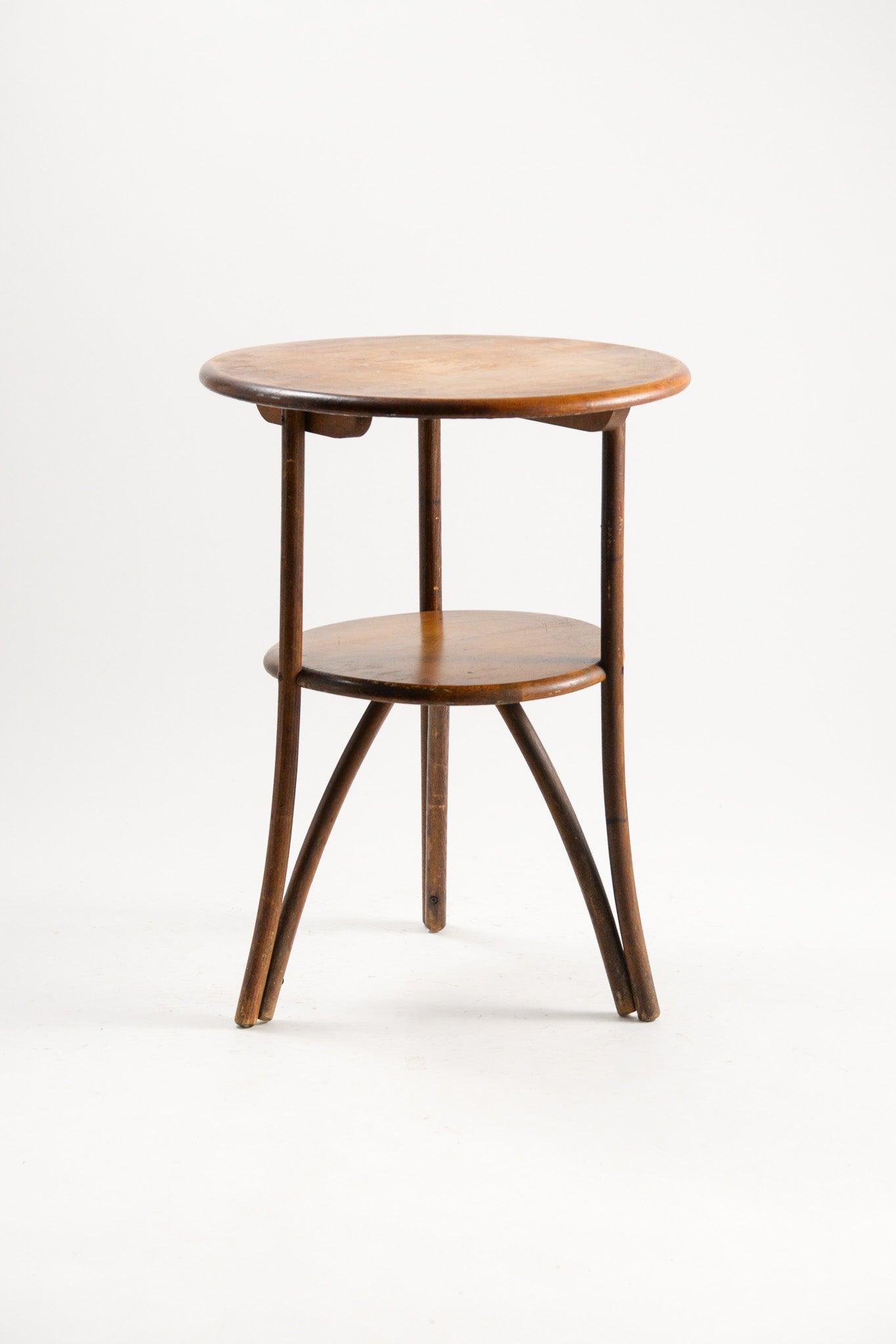 Bentwood Pedestal Round Table / 曲げ木脚 円卓 (ウッド)