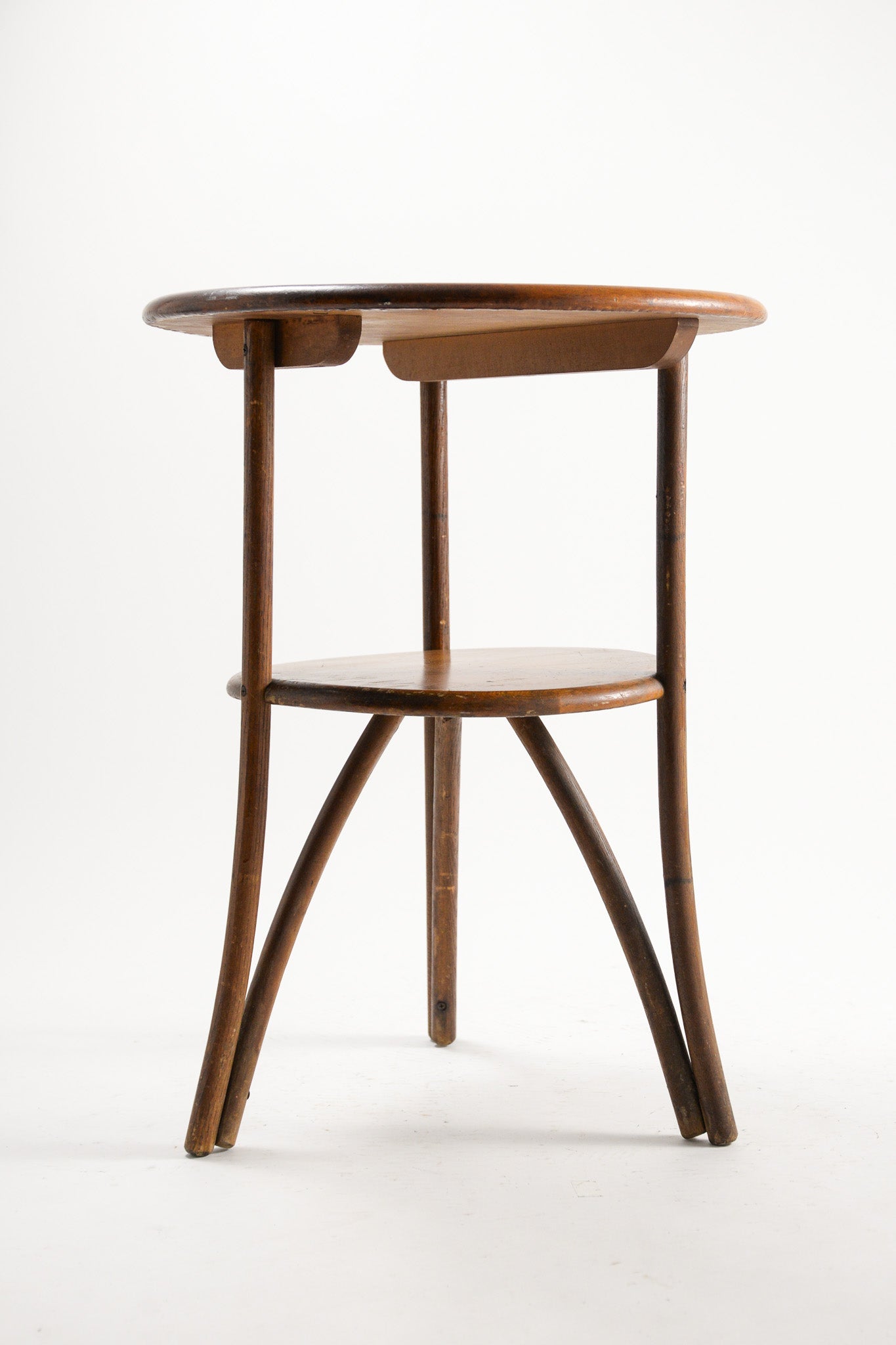 Bentwood Pedestal Round Table / 曲げ木脚 円卓 (ウッド)