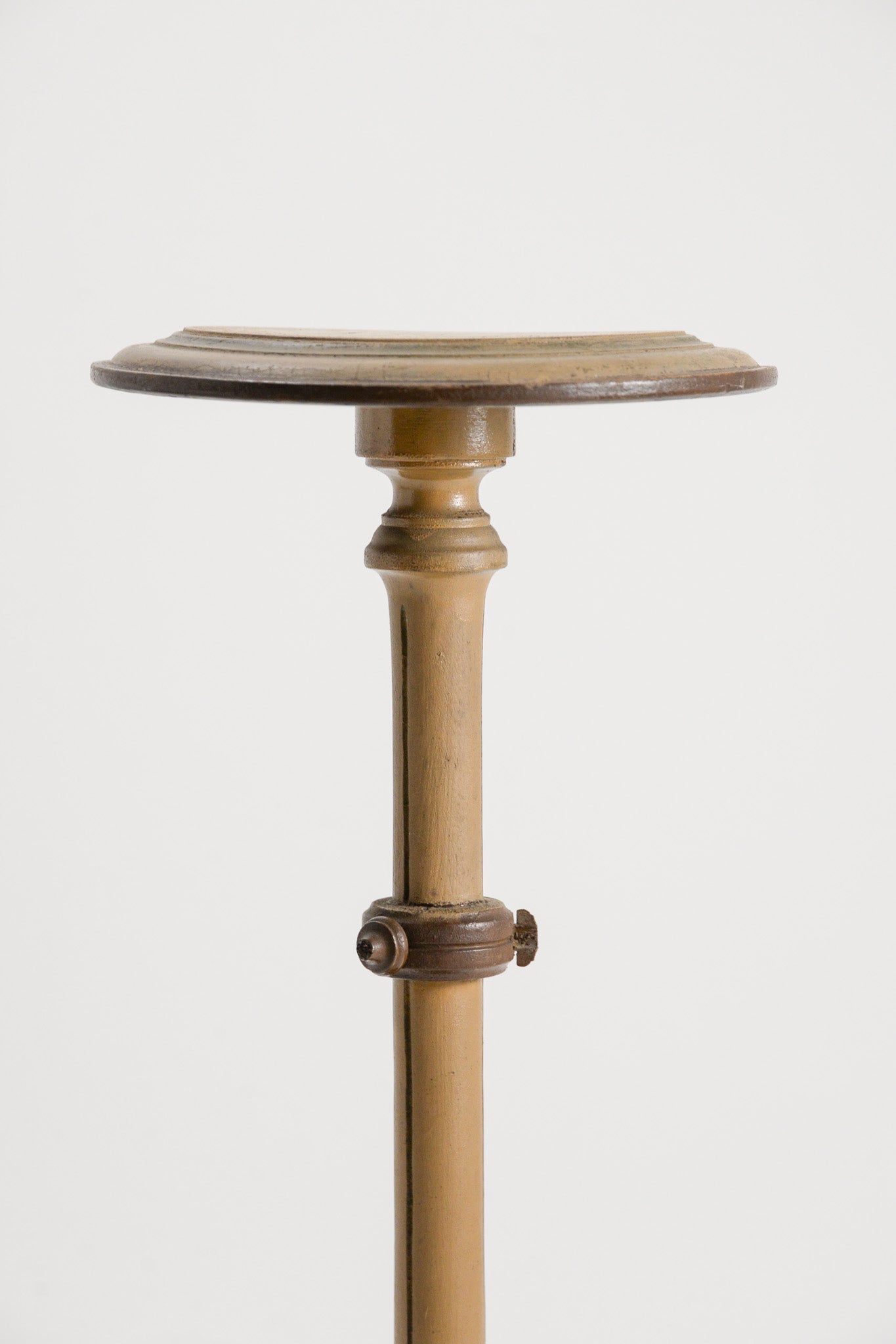 Round Wood Slat Flower Stand / 丸天板ディスプレイスタンド