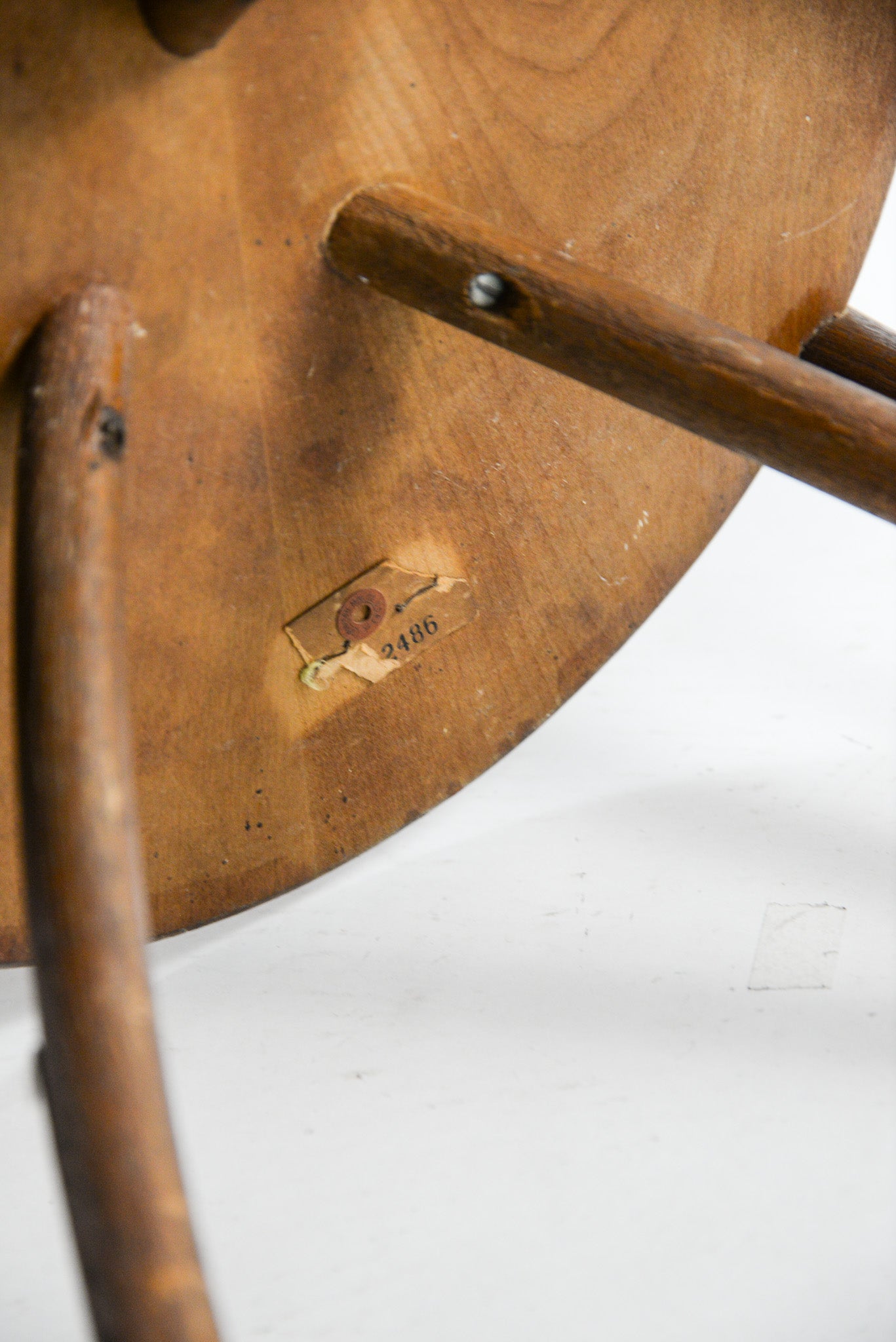 Bentwood Pedestal Round Table / 曲げ木脚 円卓 (ウッド)