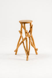 Driftwood Style Wooden Side Table / 流木 木製サイドテーブル