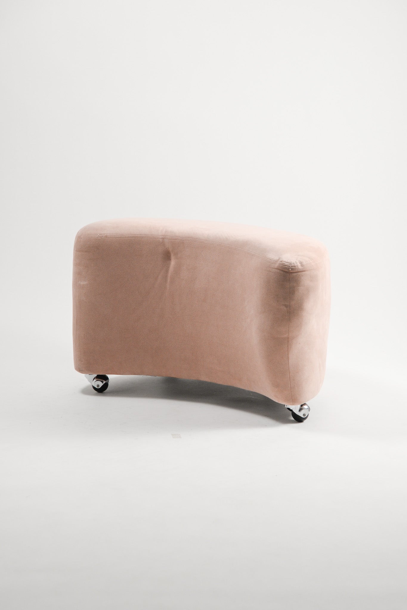 Suede Boomerang Ottoman / スエードブーメランオットマン