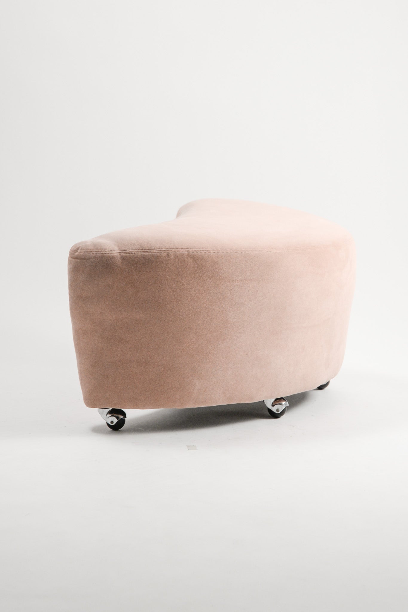 Suede Boomerang Ottoman / スエードブーメランオットマン