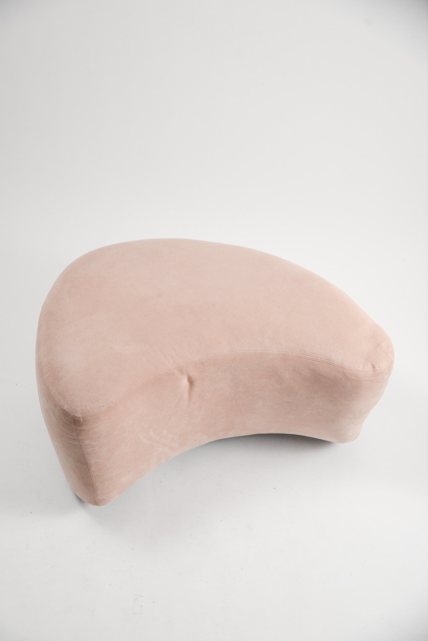 Suede Boomerang Ottoman / スエードブーメランオットマン