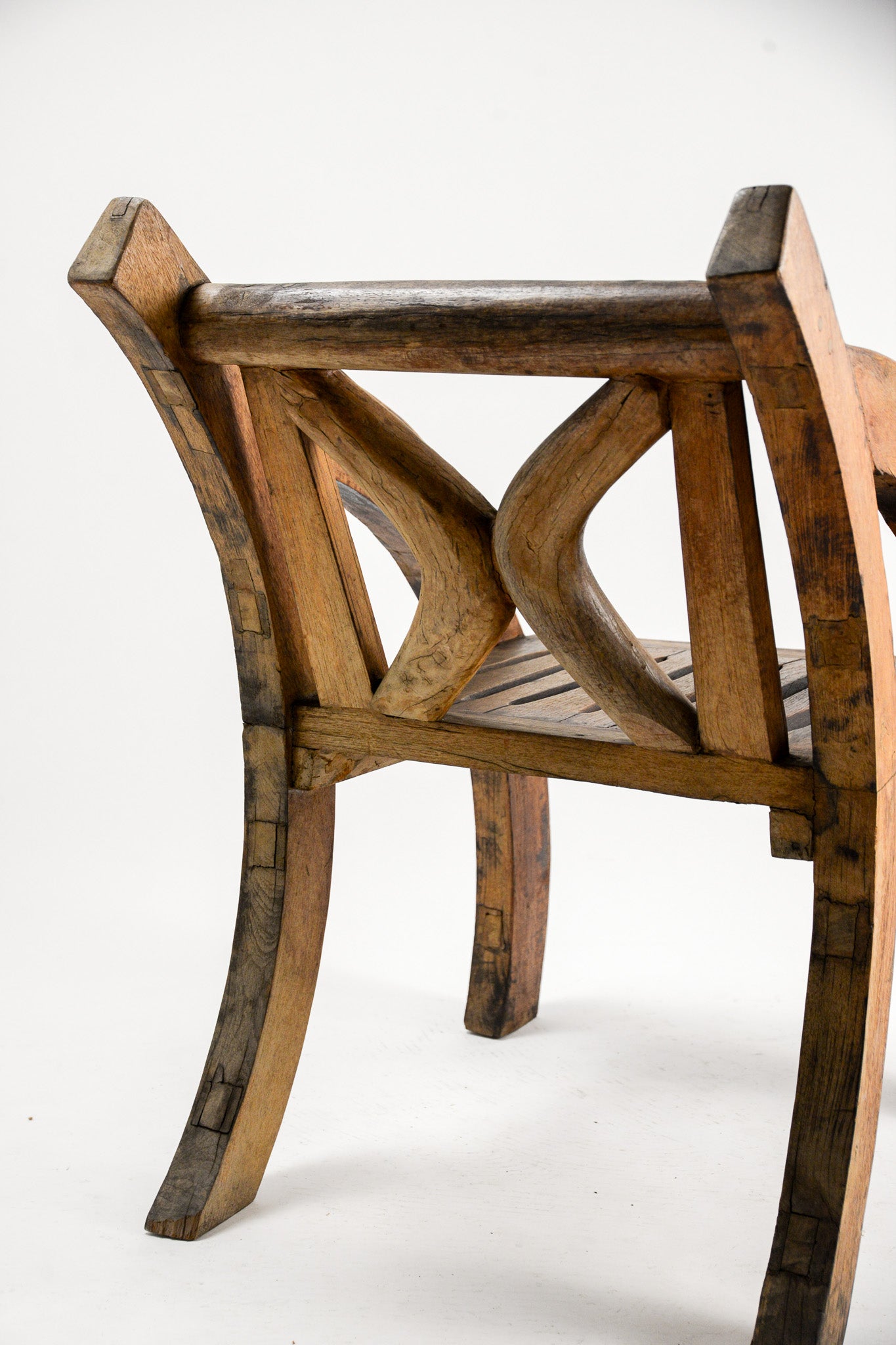 Folk Art Wooden Chair / フォークアート ウッドチェア