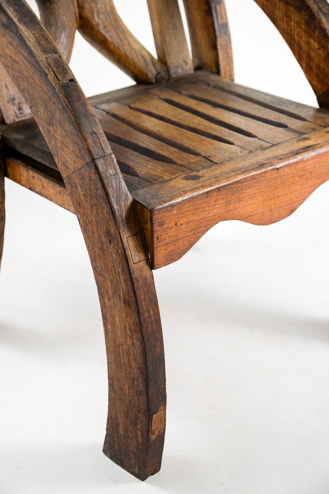 Folk Art Wooden Chair / フォークアート ウッドチェア