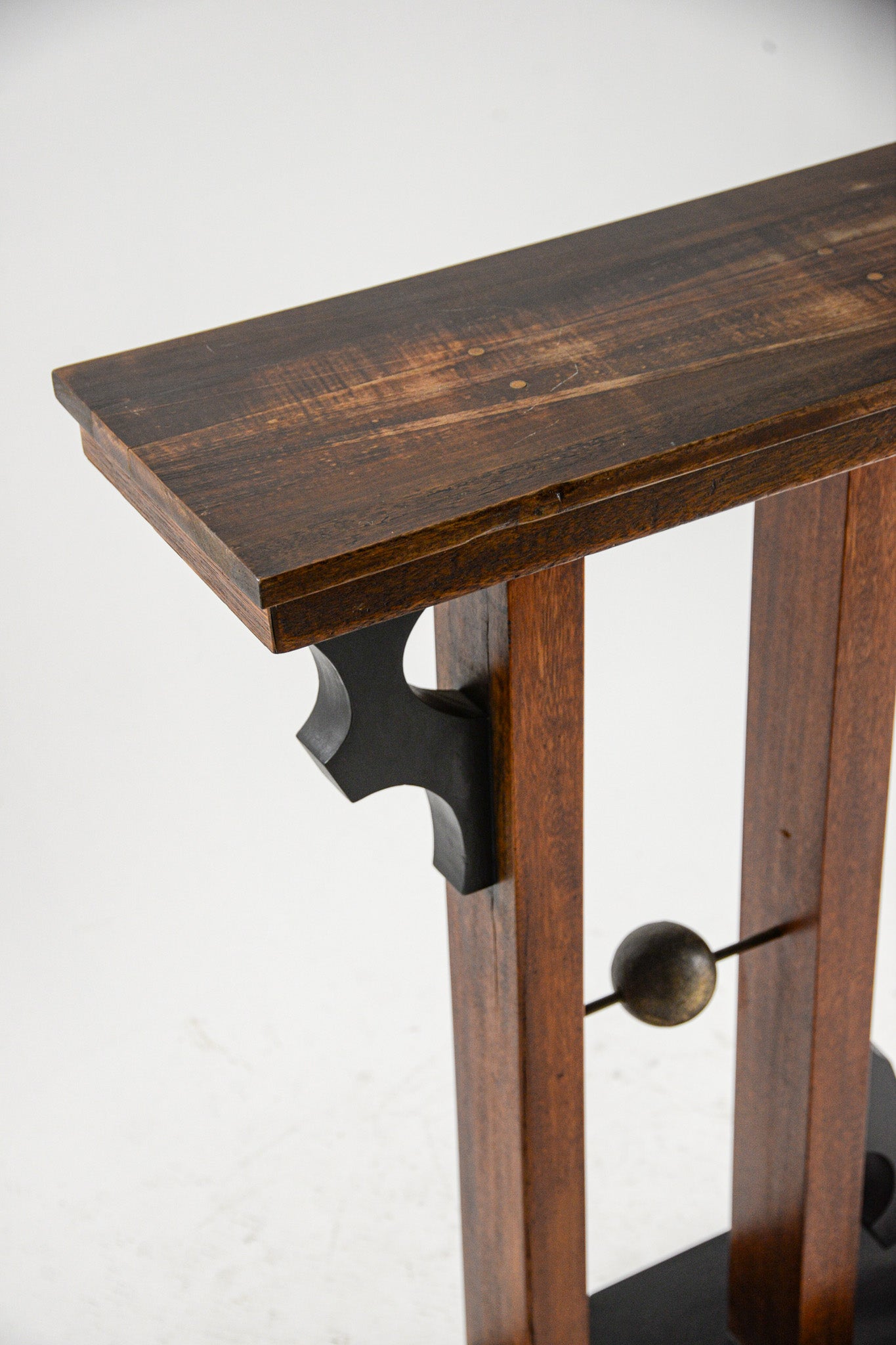 Handcrafted Wood Plant Stand / 製作花台