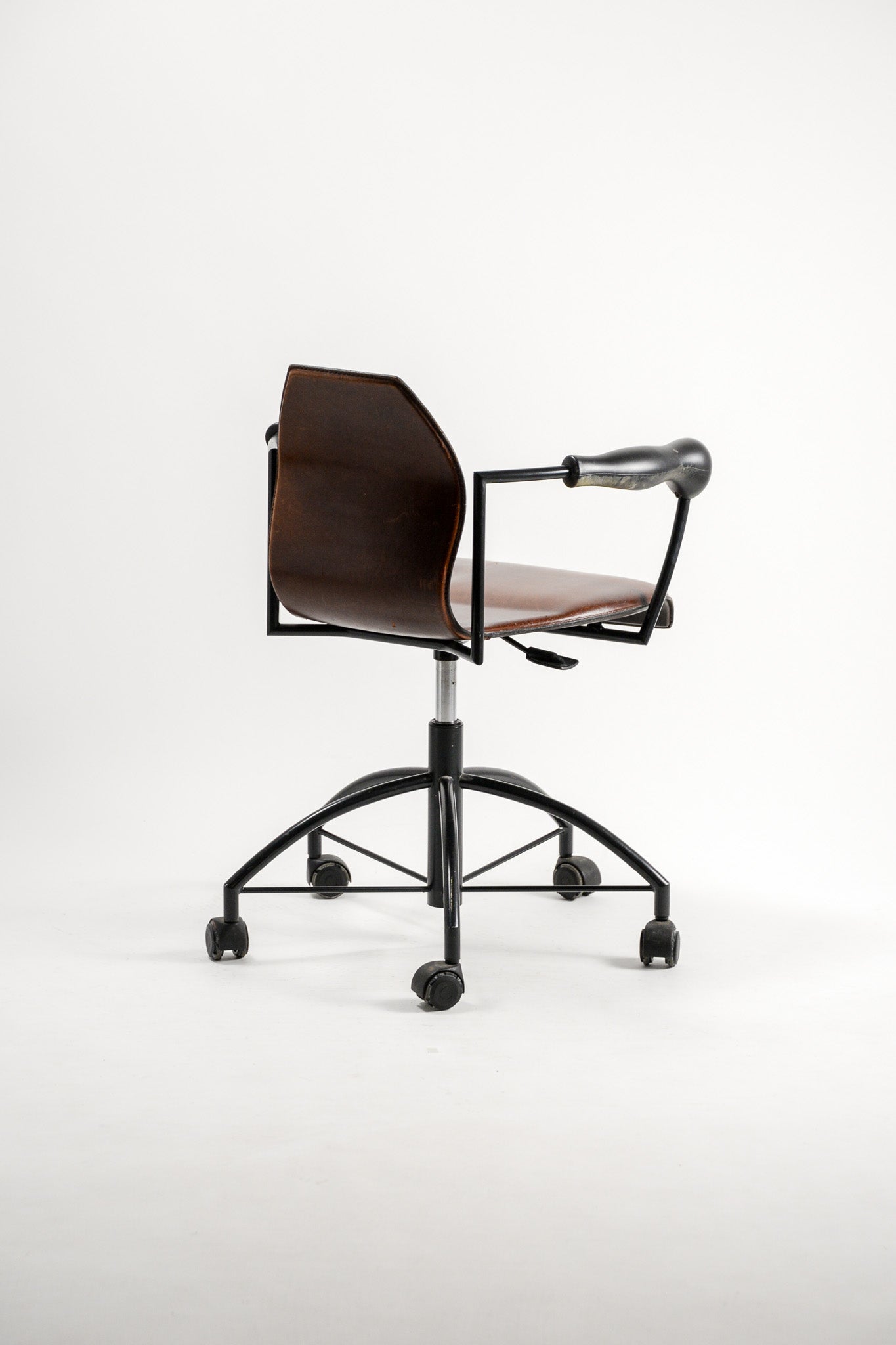 「Fantome」Office Chair by Marie Christine Dorner   / ヴィンテージレザーオフィスチェアMontis社