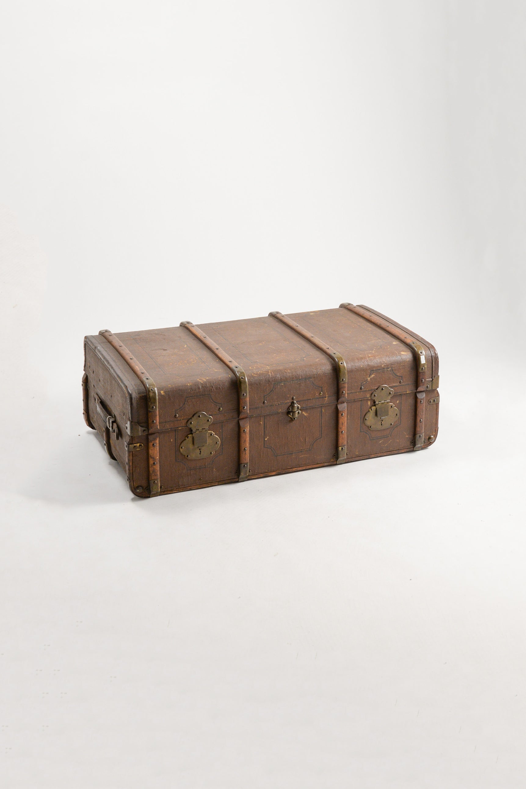Vintage Brown Trunk / ヴィンテージ 茶トランク