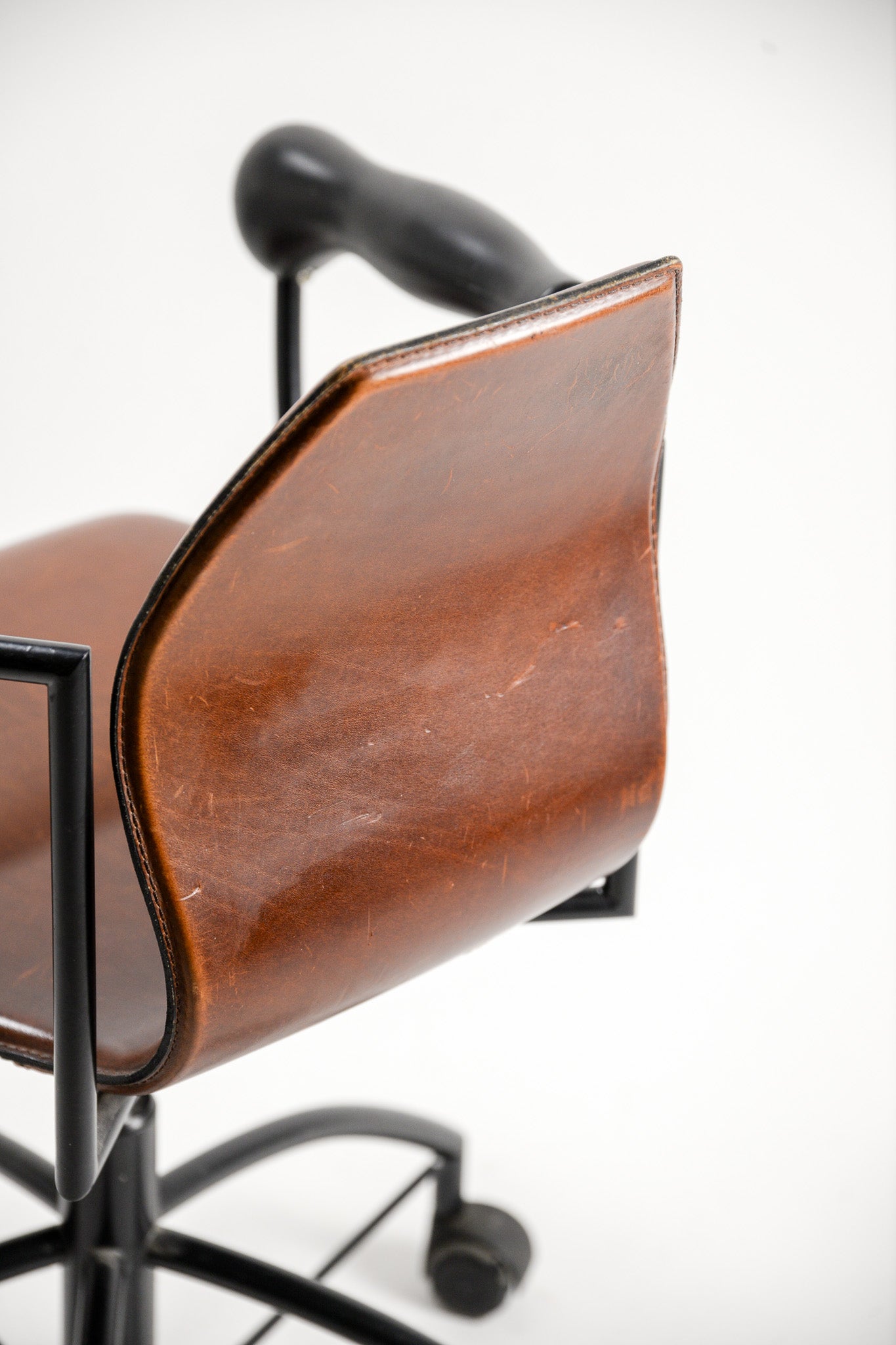 「Fantome」Office Chair by Marie Christine Dorner   / ヴィンテージレザーオフィスチェアMontis社