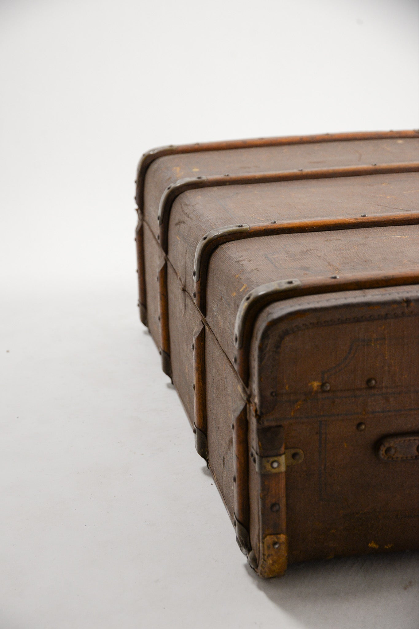 Vintage Brown Trunk / ヴィンテージ 茶トランク