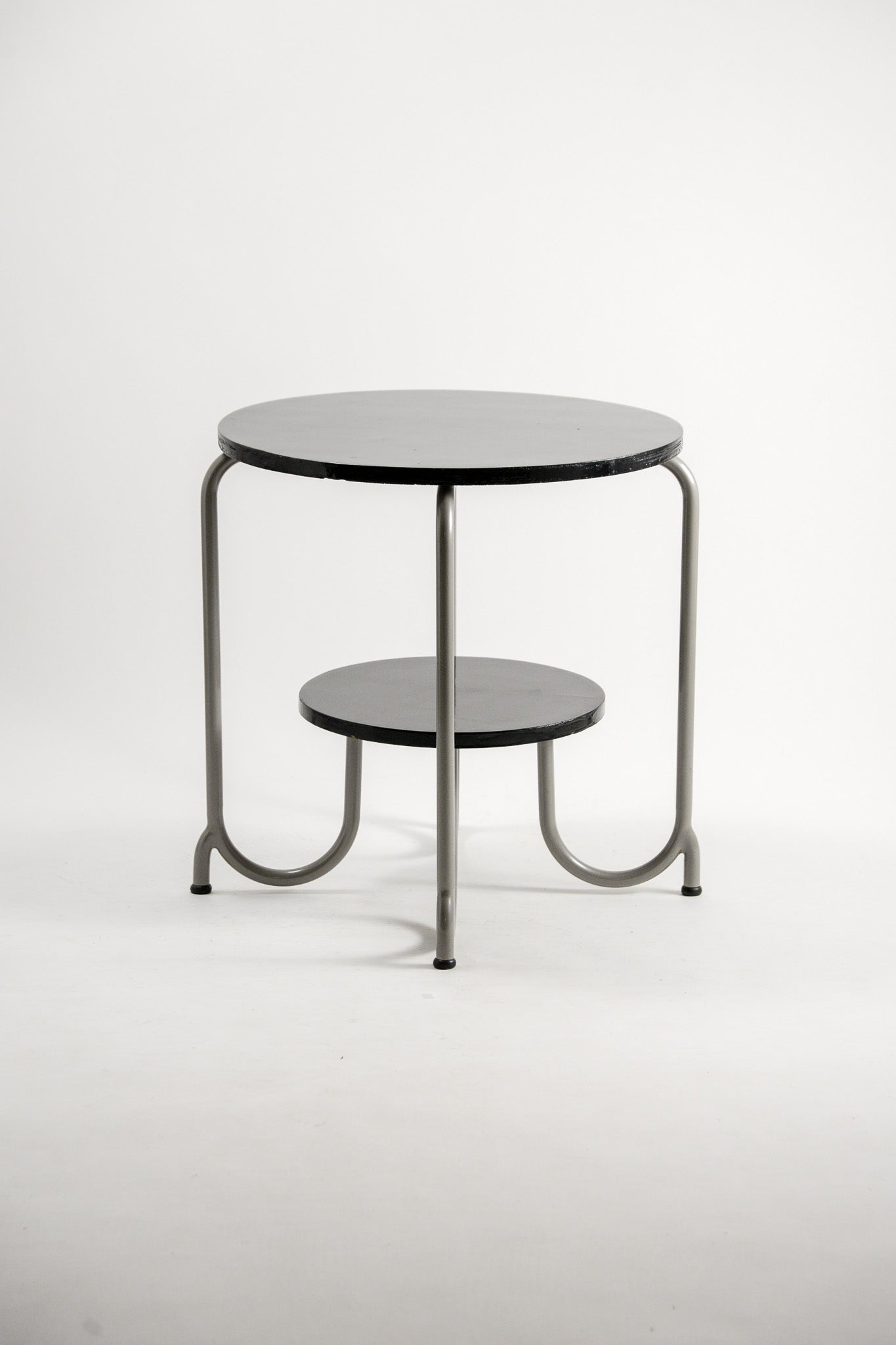 Side Table with Tubular Steel Frame / チューブラースチール サイドテーブル