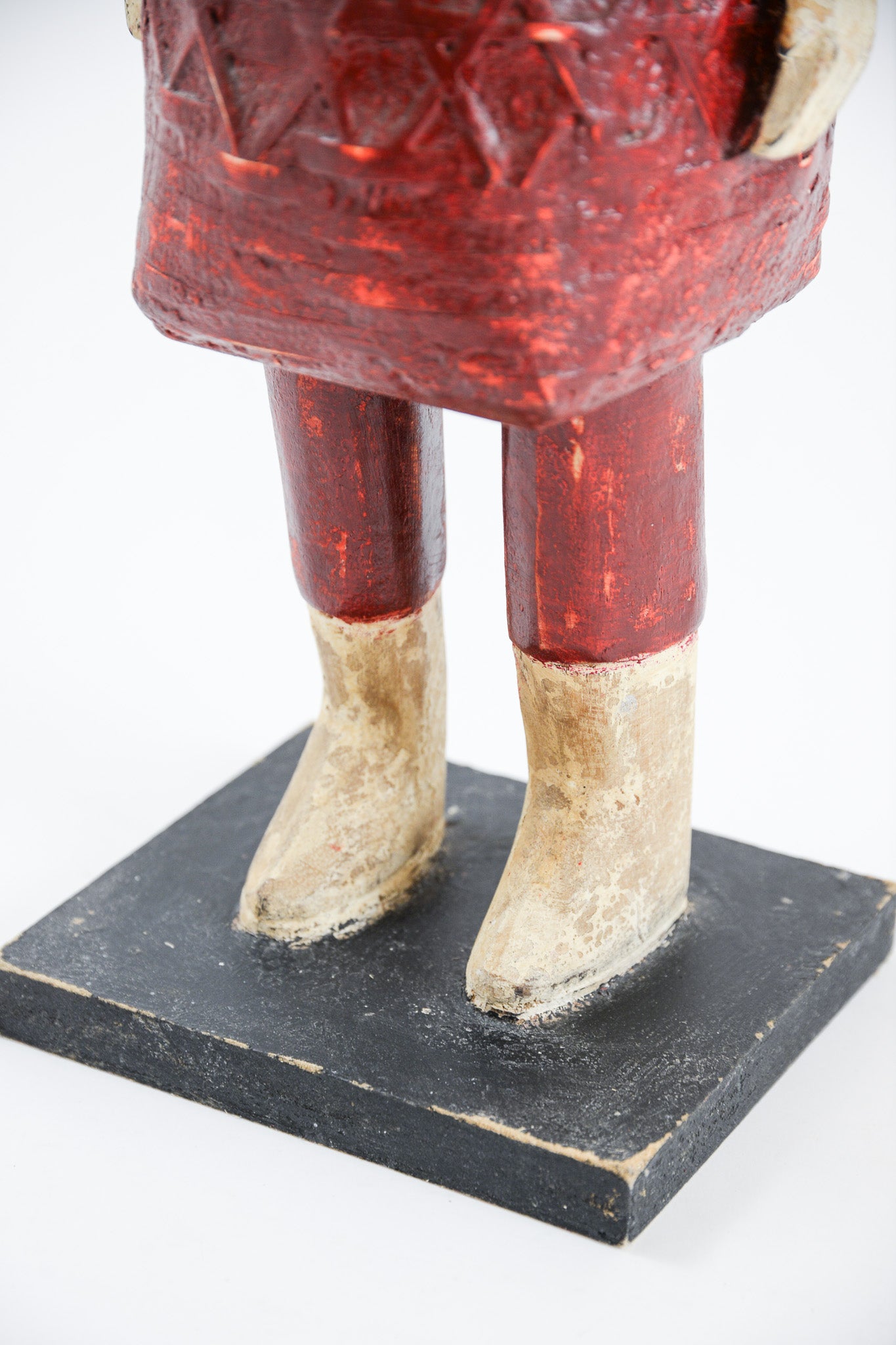 Red Human-shaped Container / 赤い人の容器オブジェ