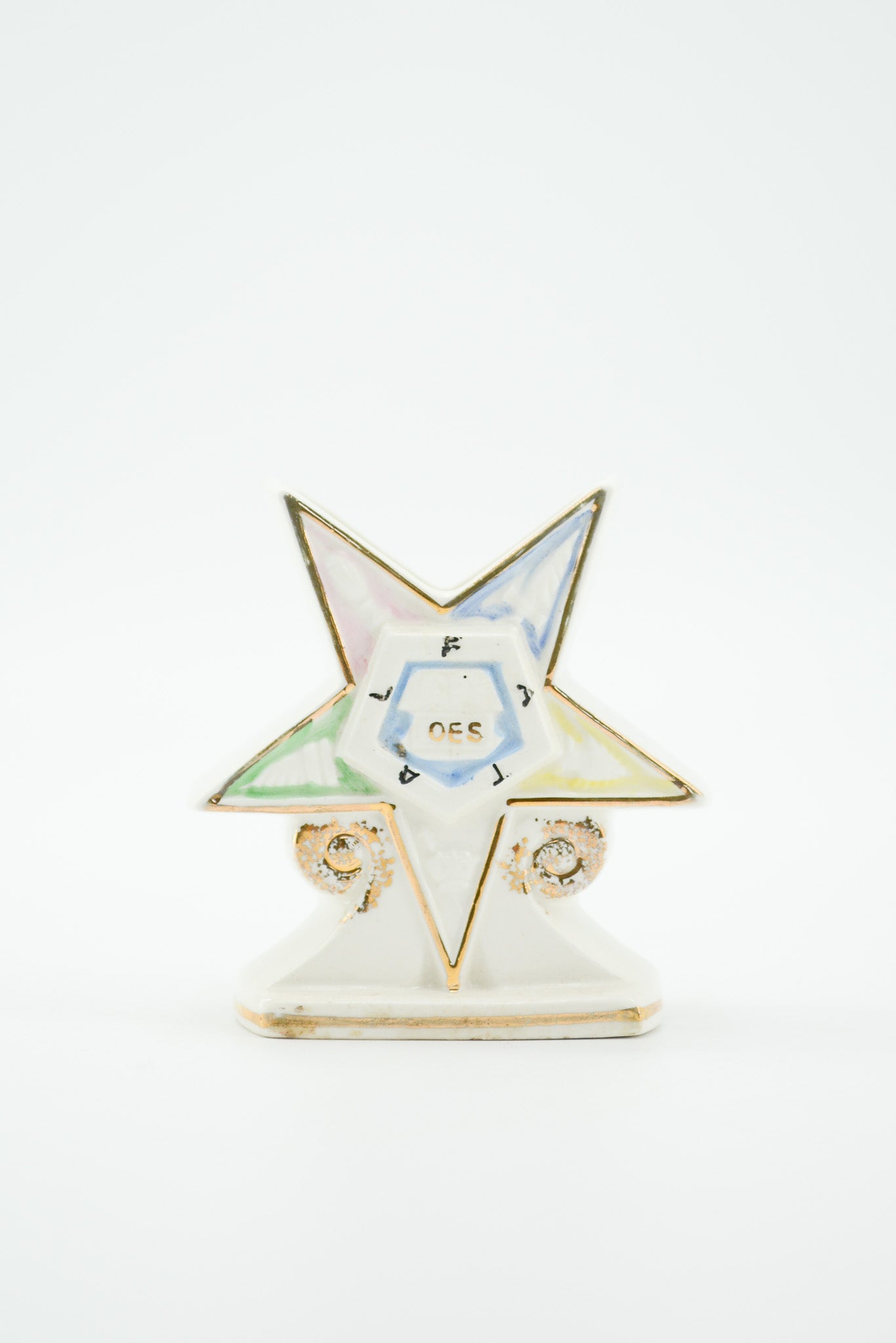 Order of the Eastern Star Ceramic Vase / オーダー・オブ・ジ・イースタン・スター セラミック フラワーベース