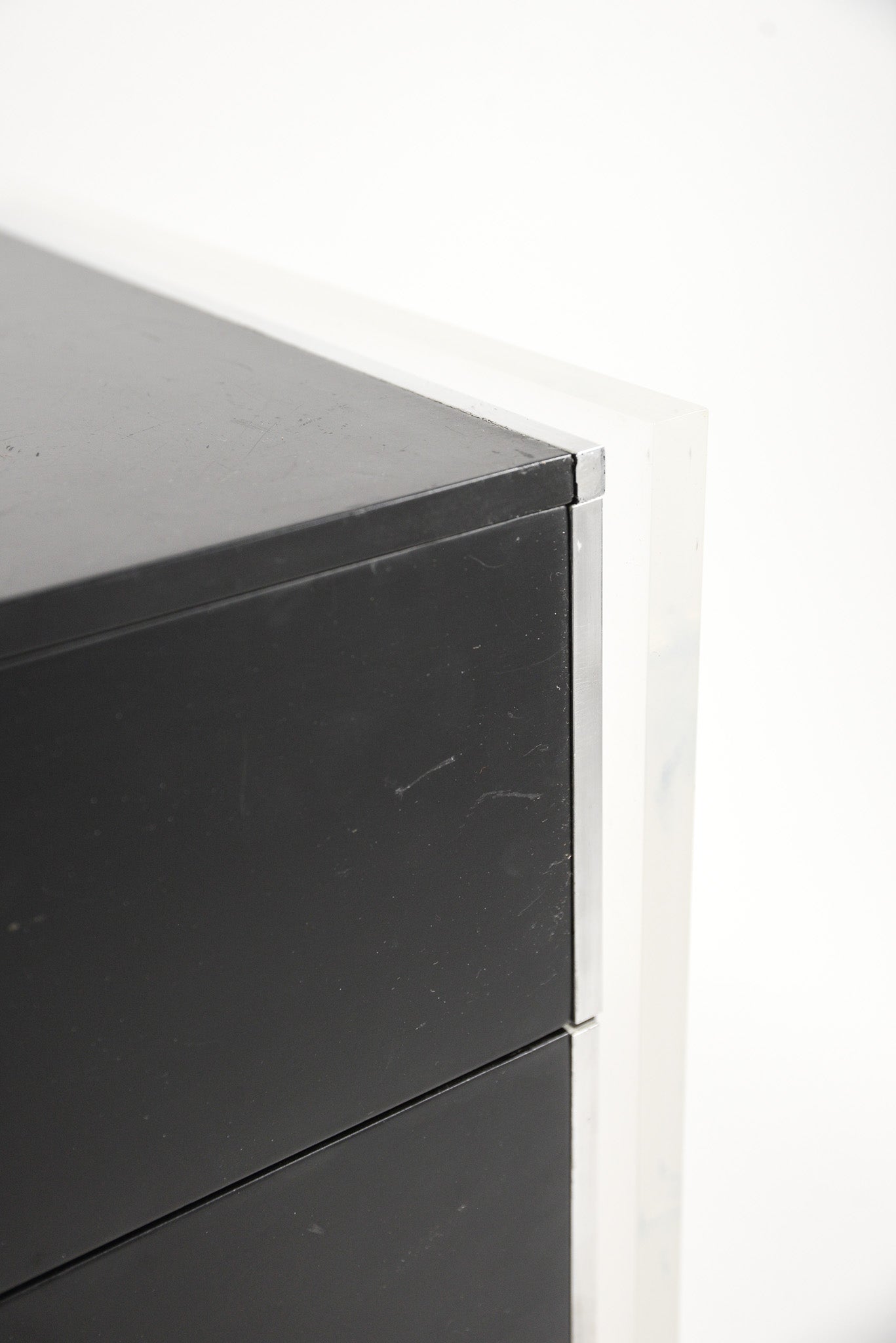 Lucite Drawer Side Table / アクリル引き出し付き サイドテーブル