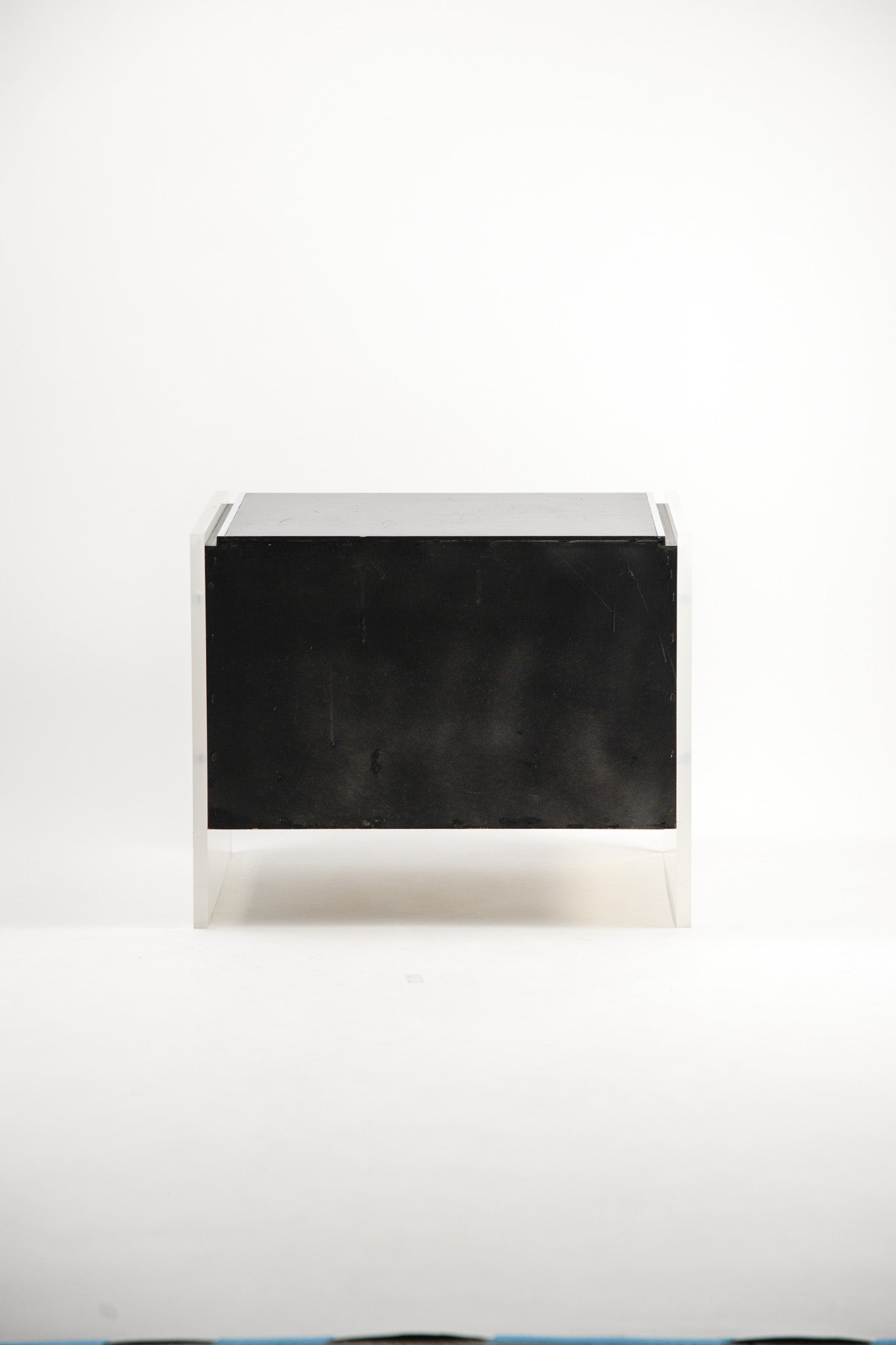 Lucite Drawer Side Table / アクリル引き出し付き サイドテーブル