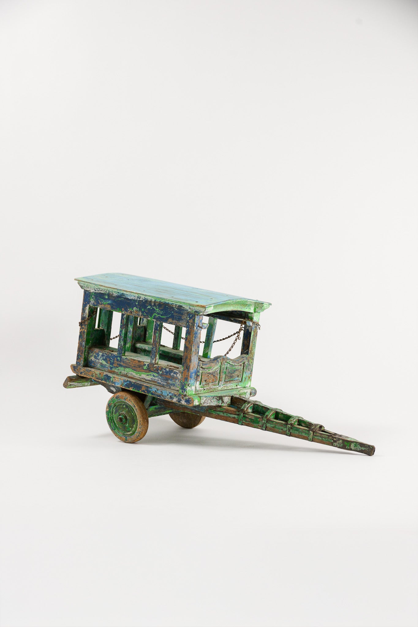 Antique Wooden Toy Cart / アンティーク 荷車のおもちゃ