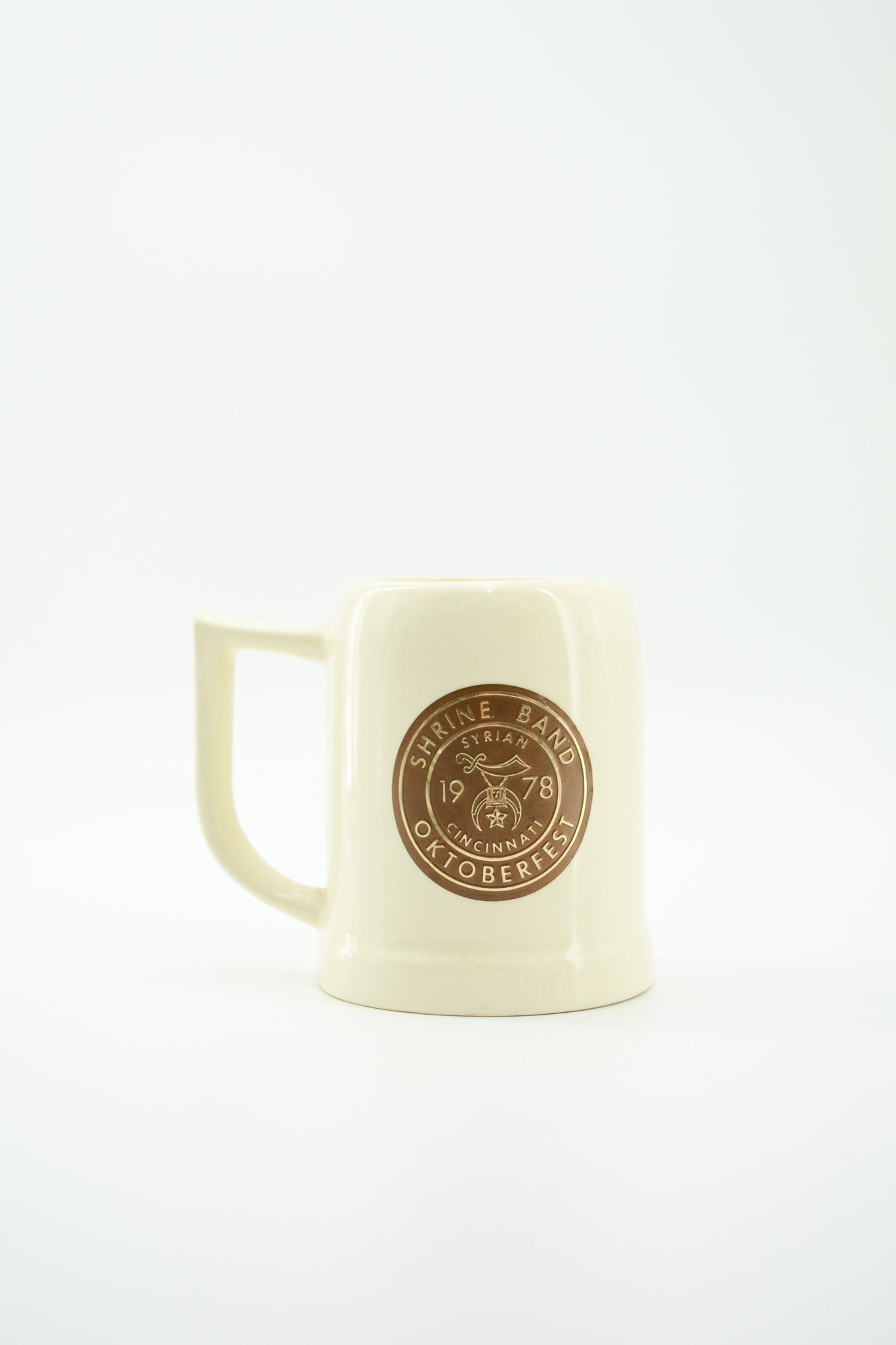 Shrine Band Syrian 1978 Cincinnati Oktoberfest Mug / シュライン・バンド シリアン 1978年 シンシナティ オクトーバーフェスト マグカップ