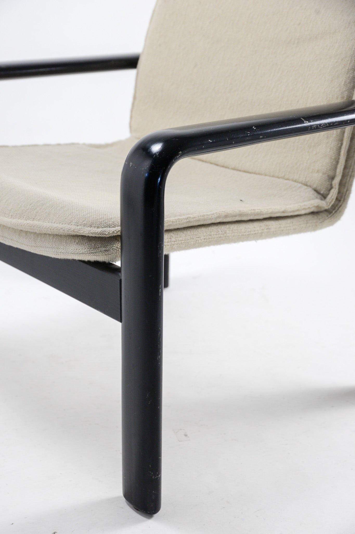 Beige Fabric Armchair / ベージュファブリック アームチェア