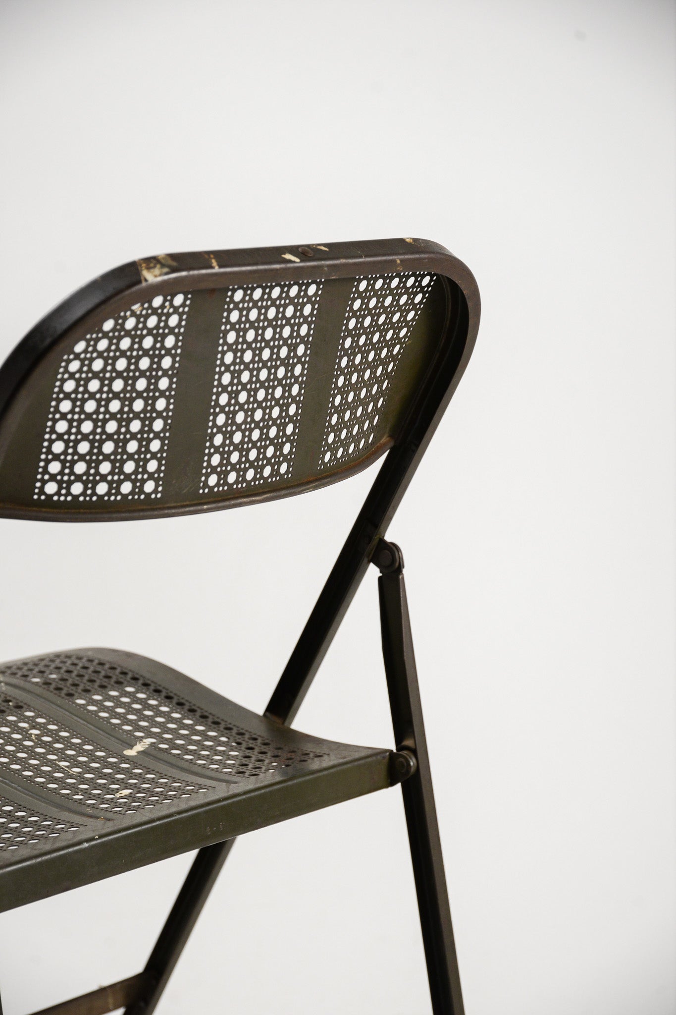 Punting Metal Folding Chair / パンチングメタル折りたたみ椅子
