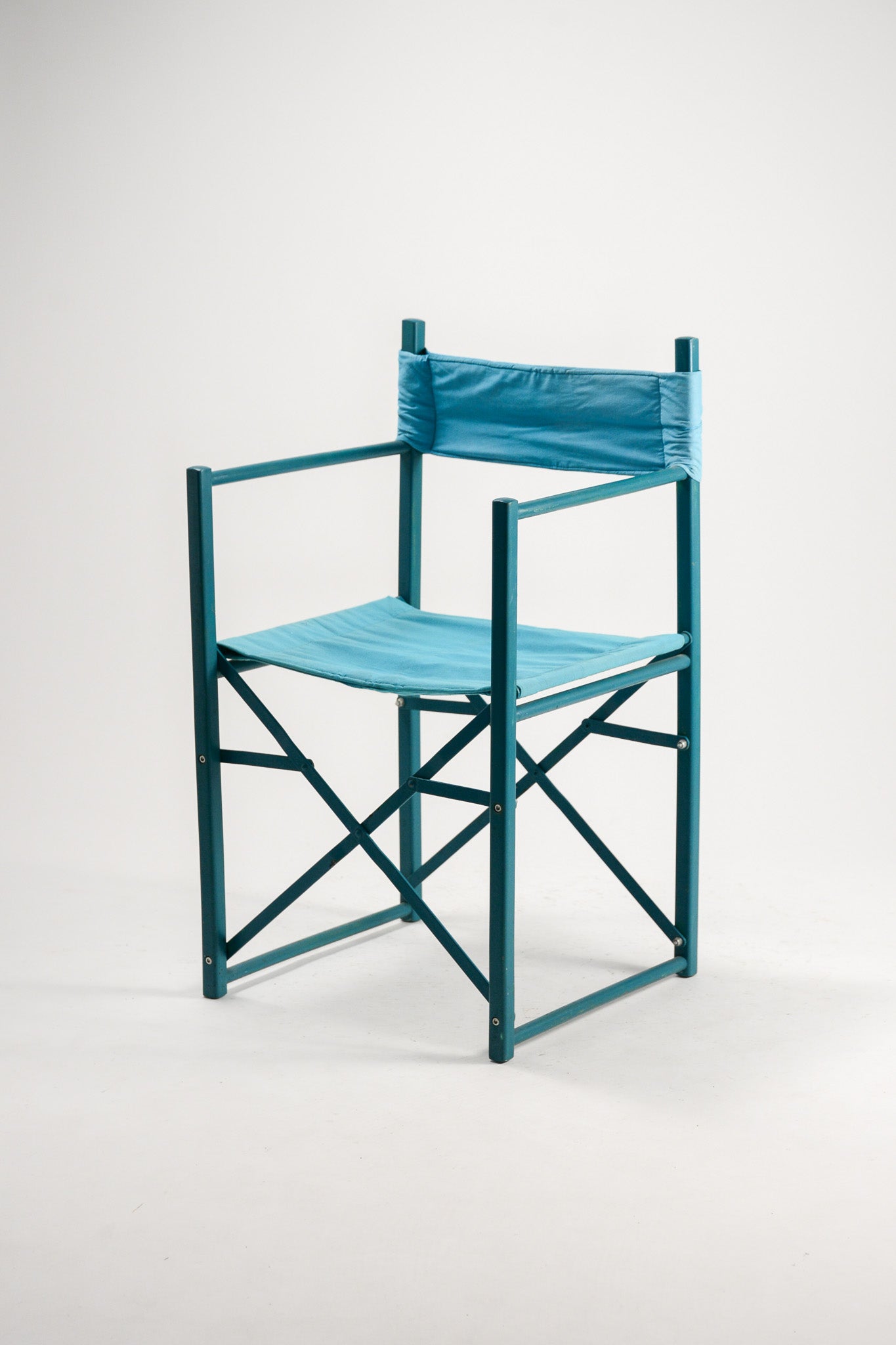 Vintage Teal Director's Chair / ヴィンテージ ディレクターズチェア