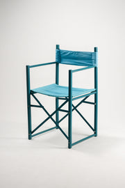 Vintage Teal Director's Chair / ヴィンテージ ディレクターズチェア