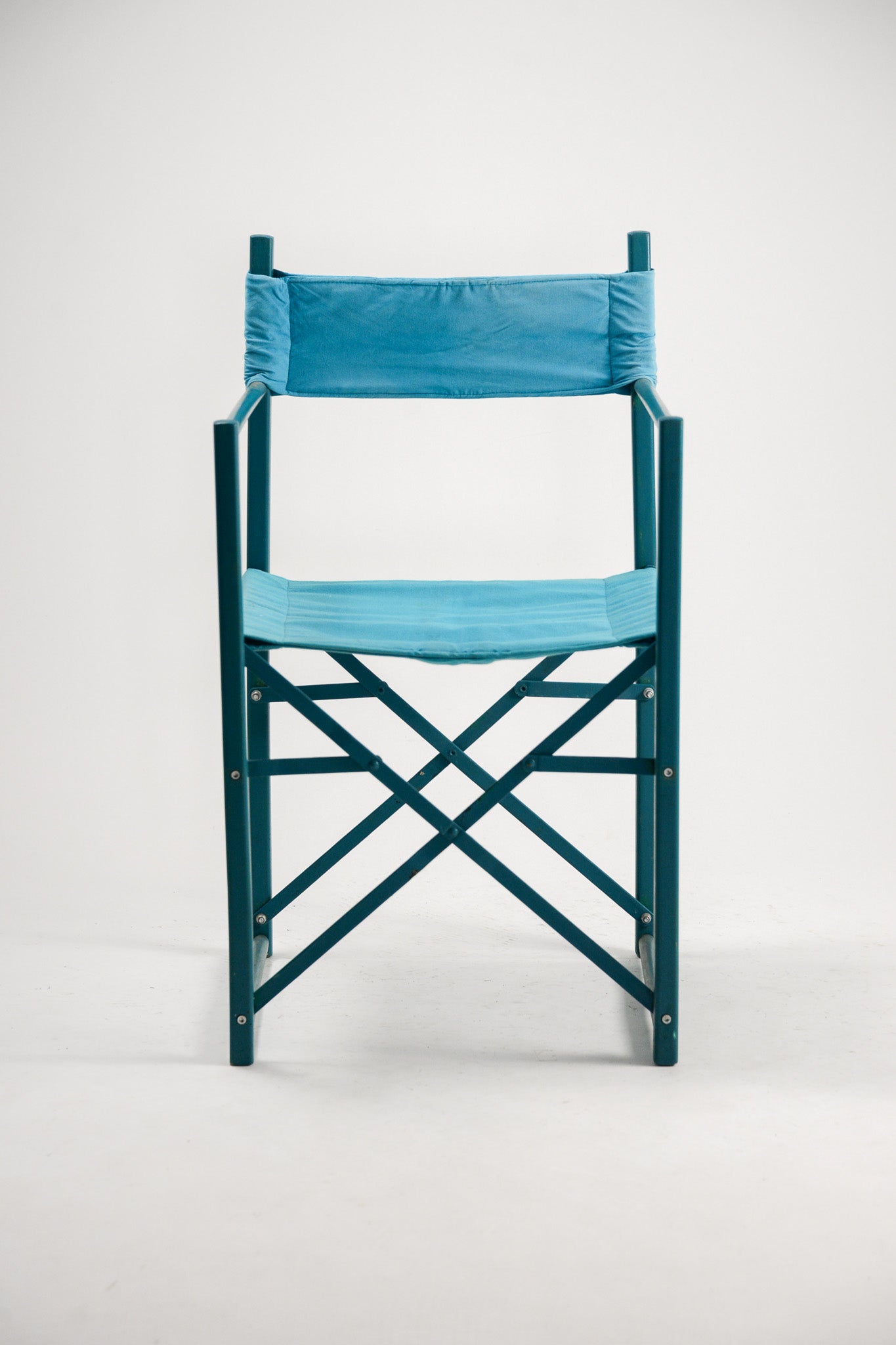Vintage Teal Director's Chair / ヴィンテージ ディレクターズチェア