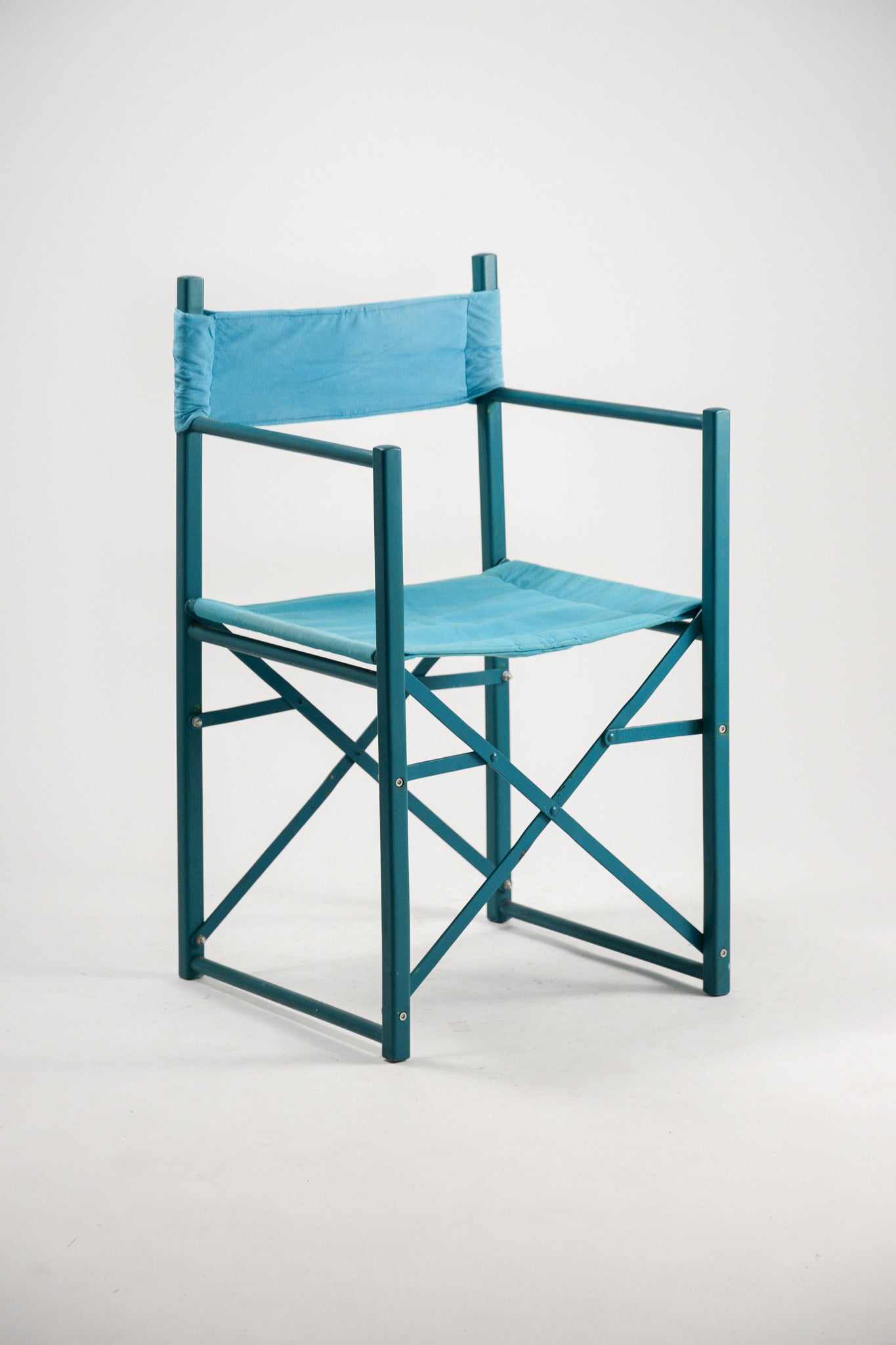 Vintage Teal Director's Chair / ヴィンテージ ディレクターズチェア