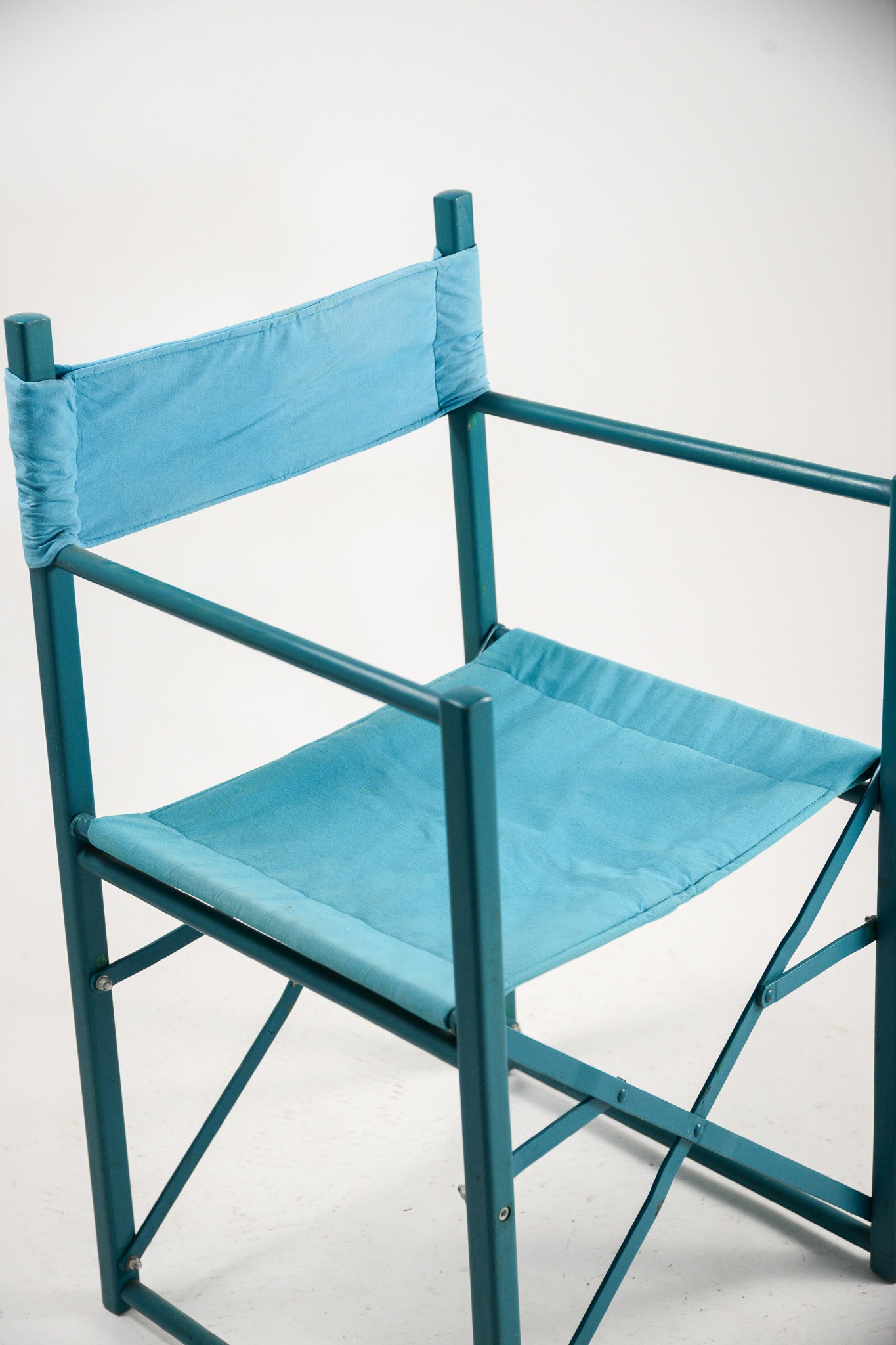 Vintage Teal Director's Chair / ヴィンテージ ディレクターズチェア