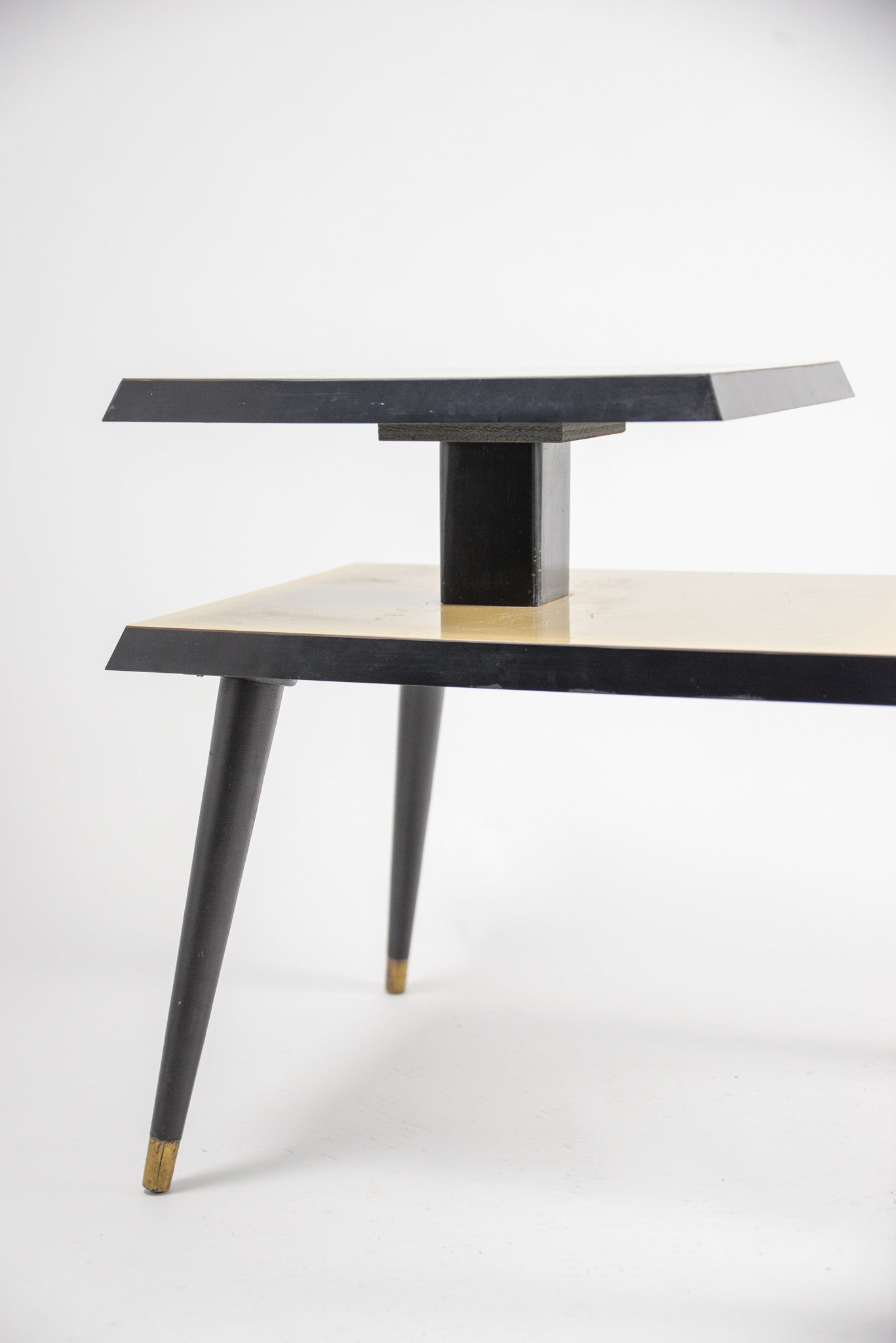 Atomic Step Table Yellow & Black / アトミック ステップ テーブル 黄色 & 黒色