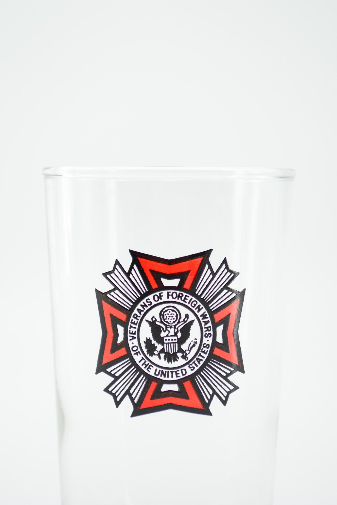 Veterans of Foreign Wars (VFW) Logo Glass / VFW ロゴ入り グラス