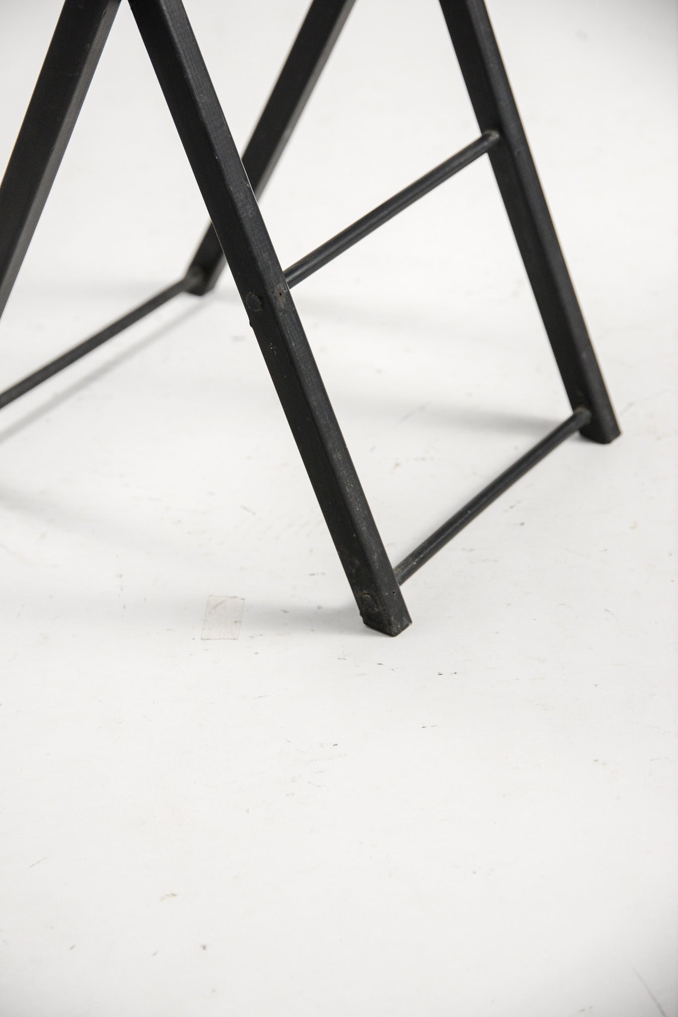 Folding Side Table Green & Black / 折りたたみ サイドテーブル (グリーン & 黒天板)