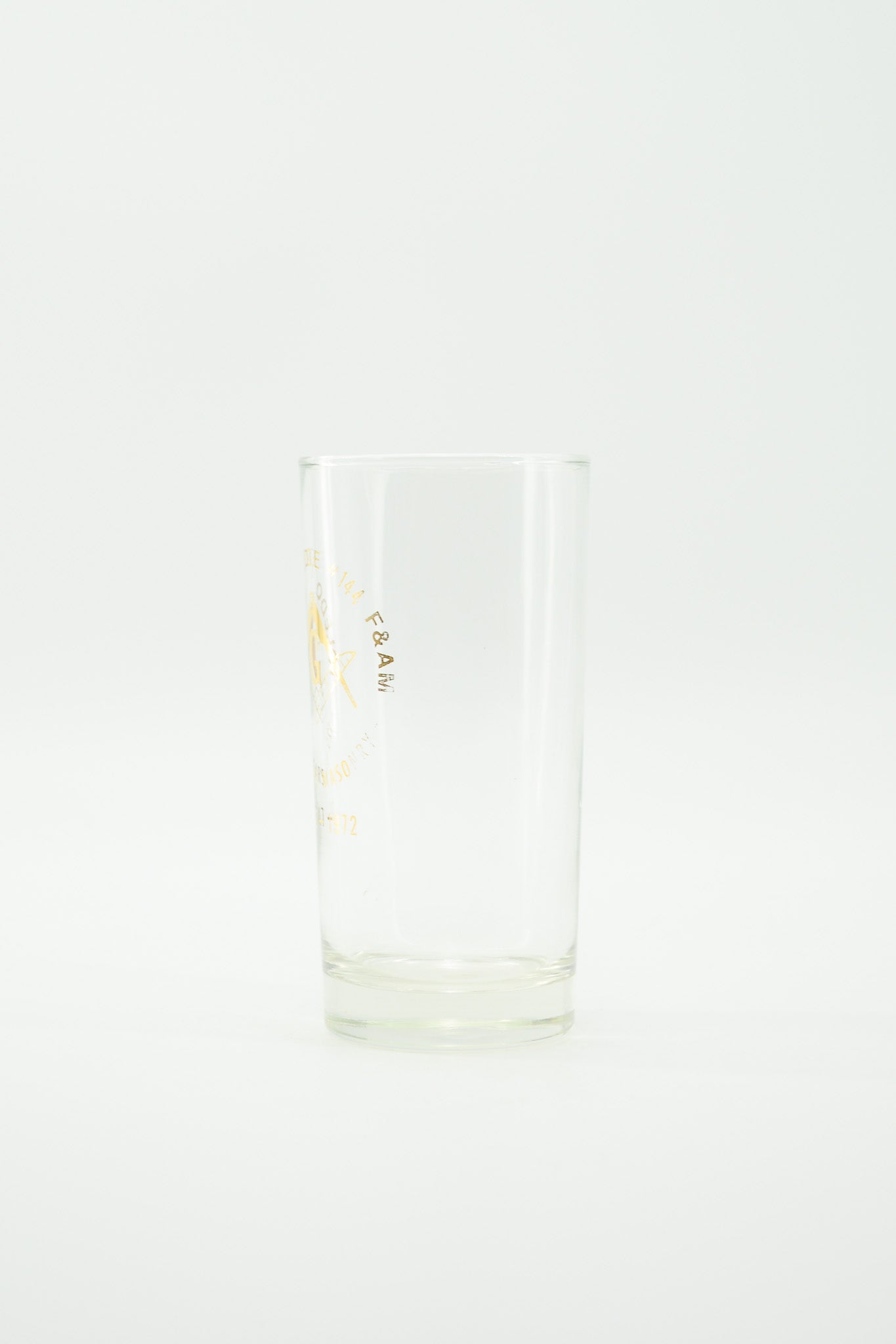 Toledo Lodge Freemasonry 125th Anniversary Glass / トレド・ロッジ フリーメイソン 125周年記念グラス