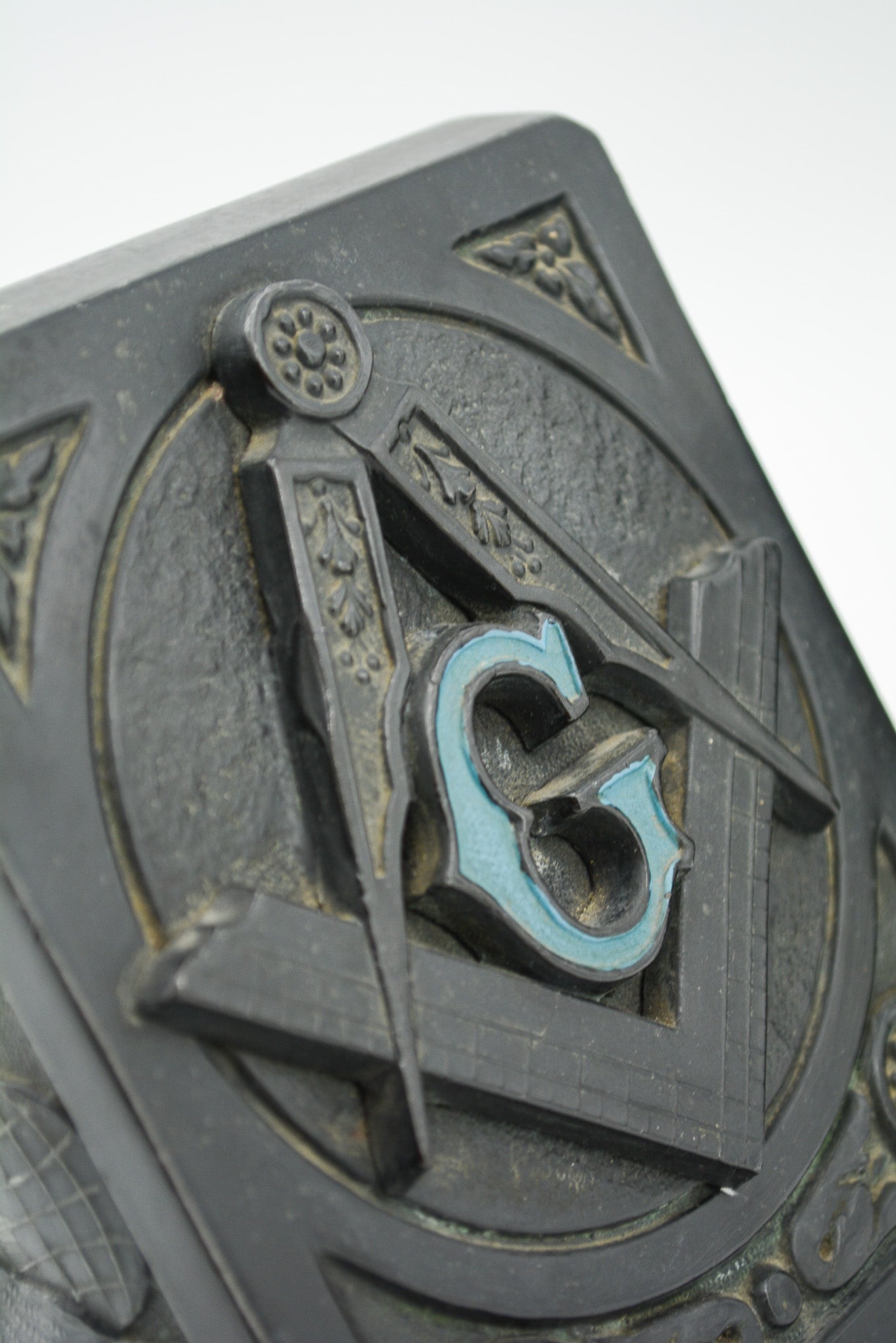 Masonic Bookends by Crescent Metal Works / フリーメイソン ブックエンド（2点セット）