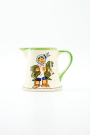 Small Creamer with Child and Lamb Illustration / 子供と子羊の小さなクリーマー