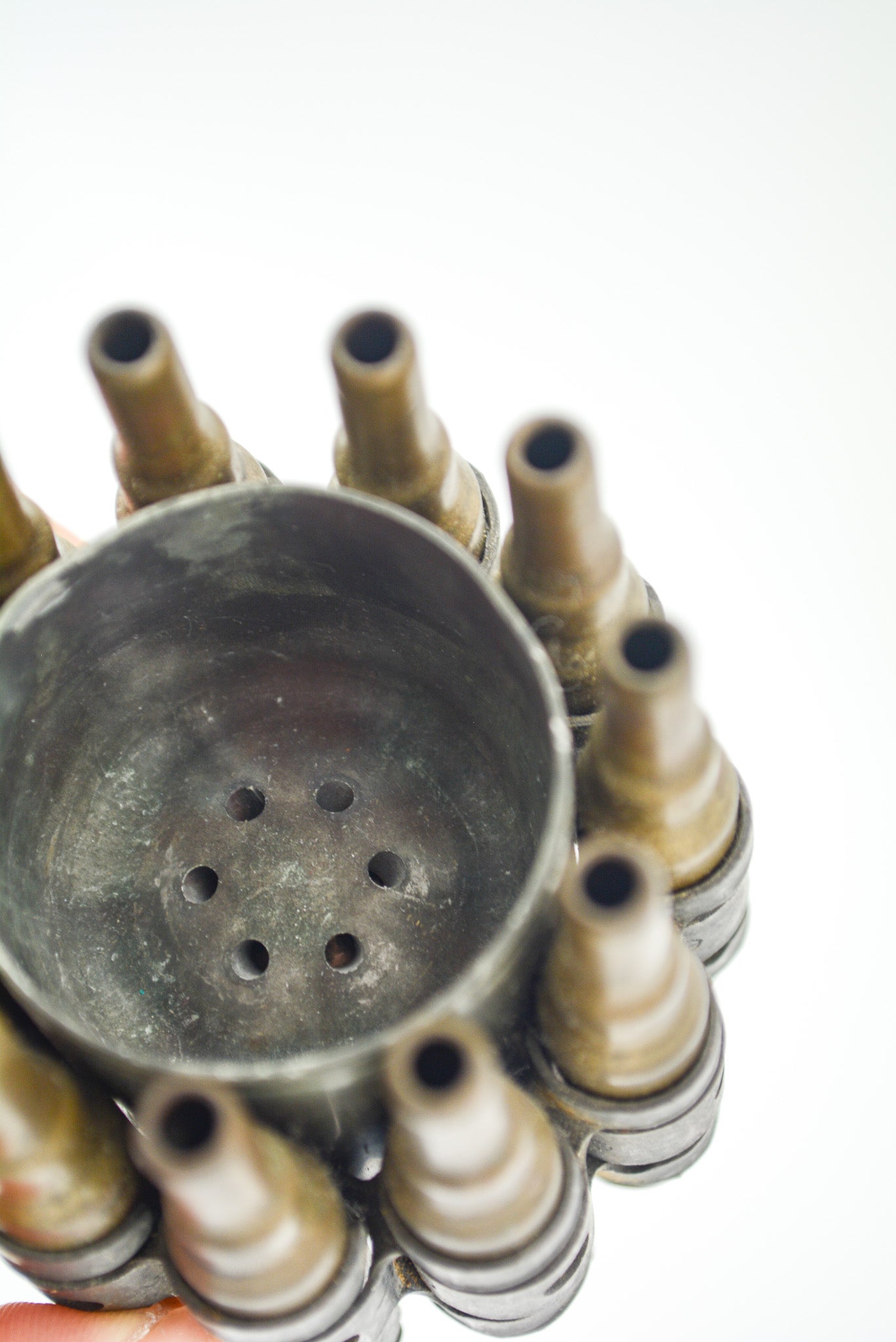 Bullet Belt Art Object &amp; Holder / ミリタリー カートリッジ キャンドルホルダー