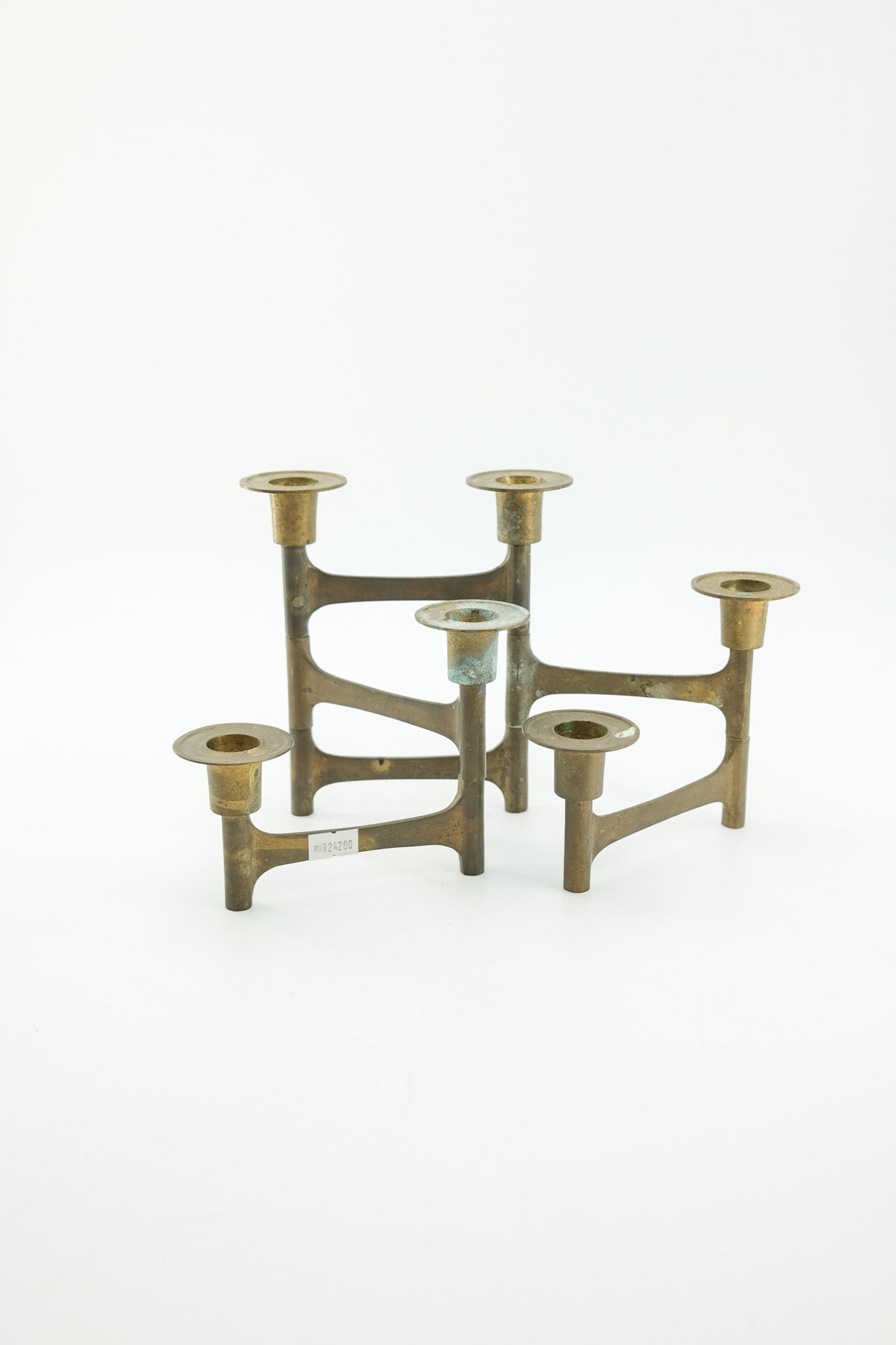 Brass Candelabra / 真鍮のキャンドルスタンド