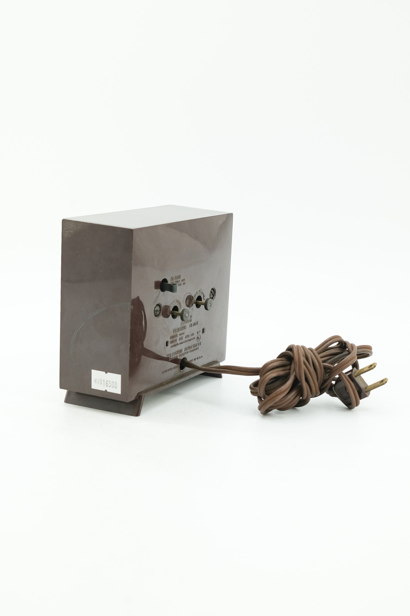 Telechron "Commonwealth" Electric Alarm Clock / テレクロン "コモンウェルス" 電気式置き時計