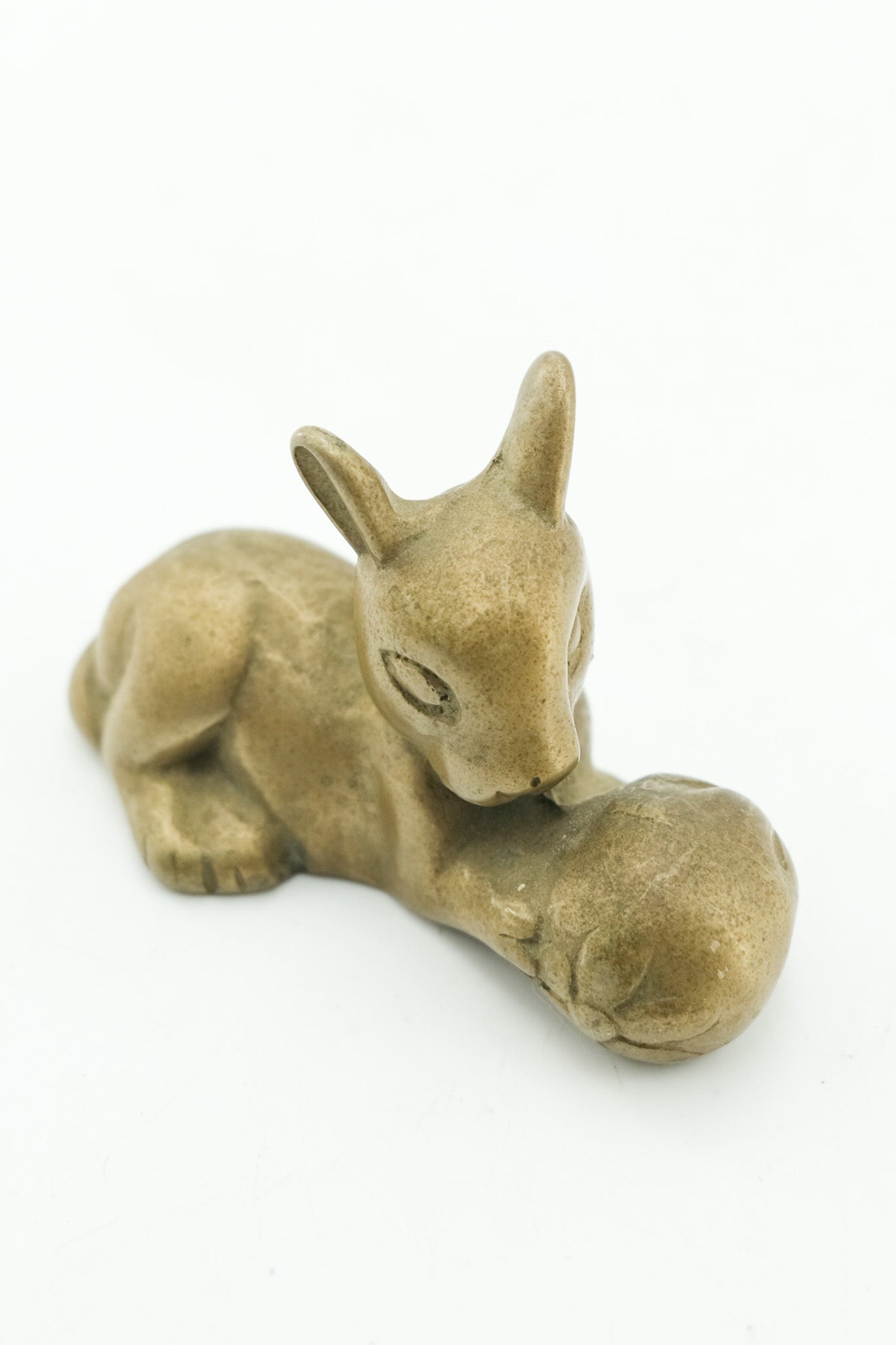 Brass Rabbit Object / 真鍮のウサギの置物