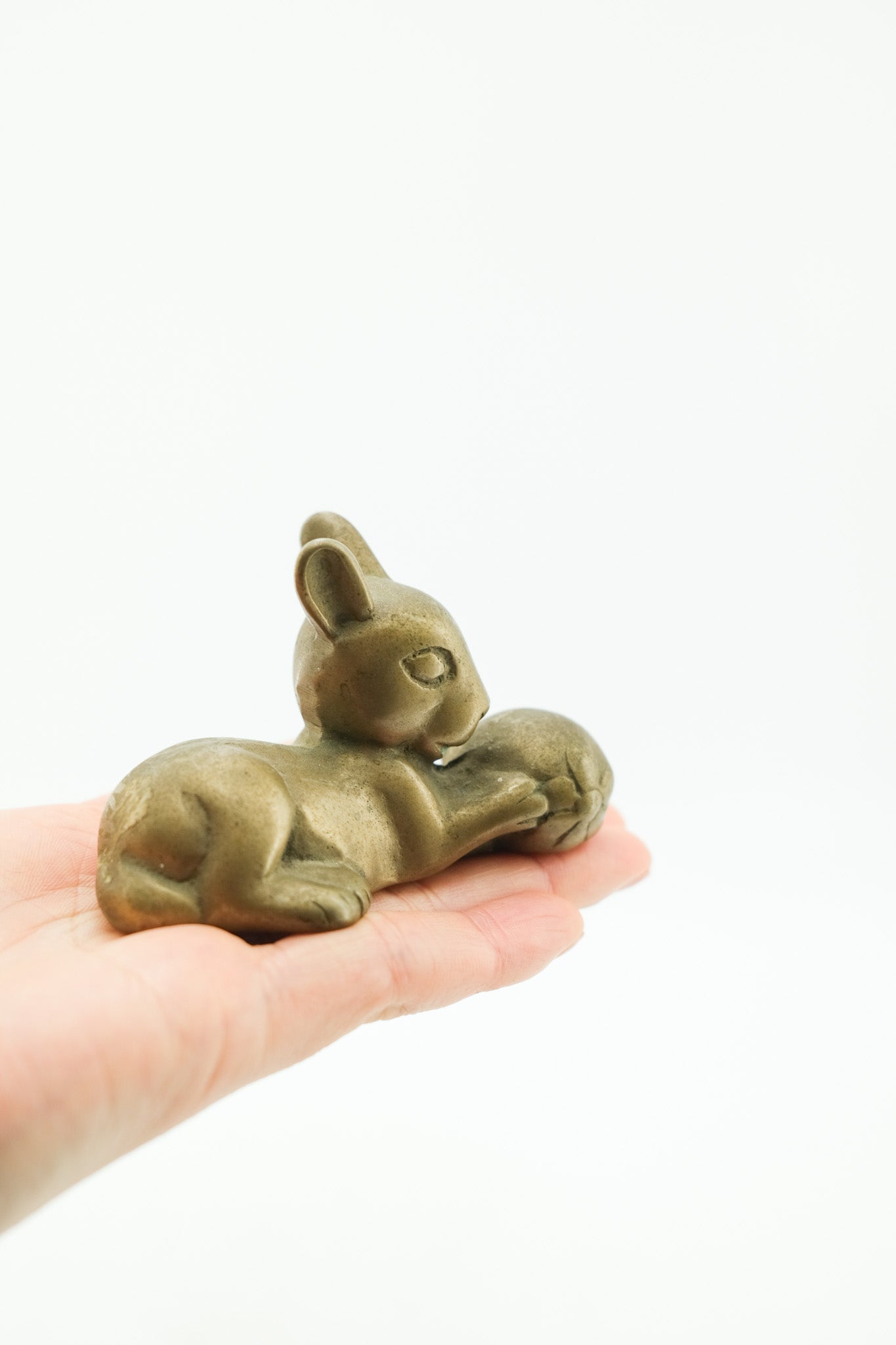 Brass Rabbit Object / 真鍮のウサギの置物