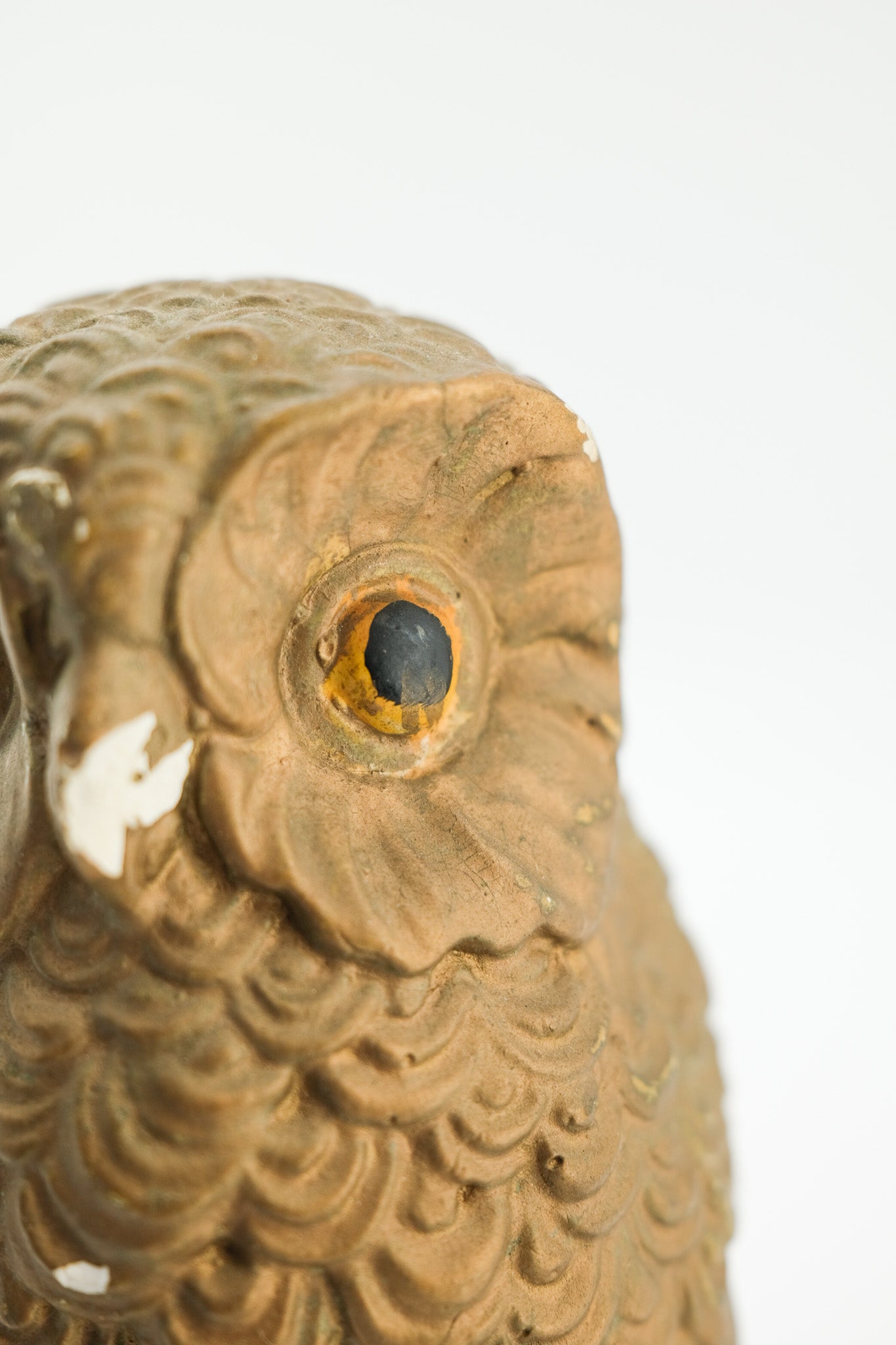 Vintage Owl Bookend "Knowledge"/ 知的なフクロウのブックエンド
